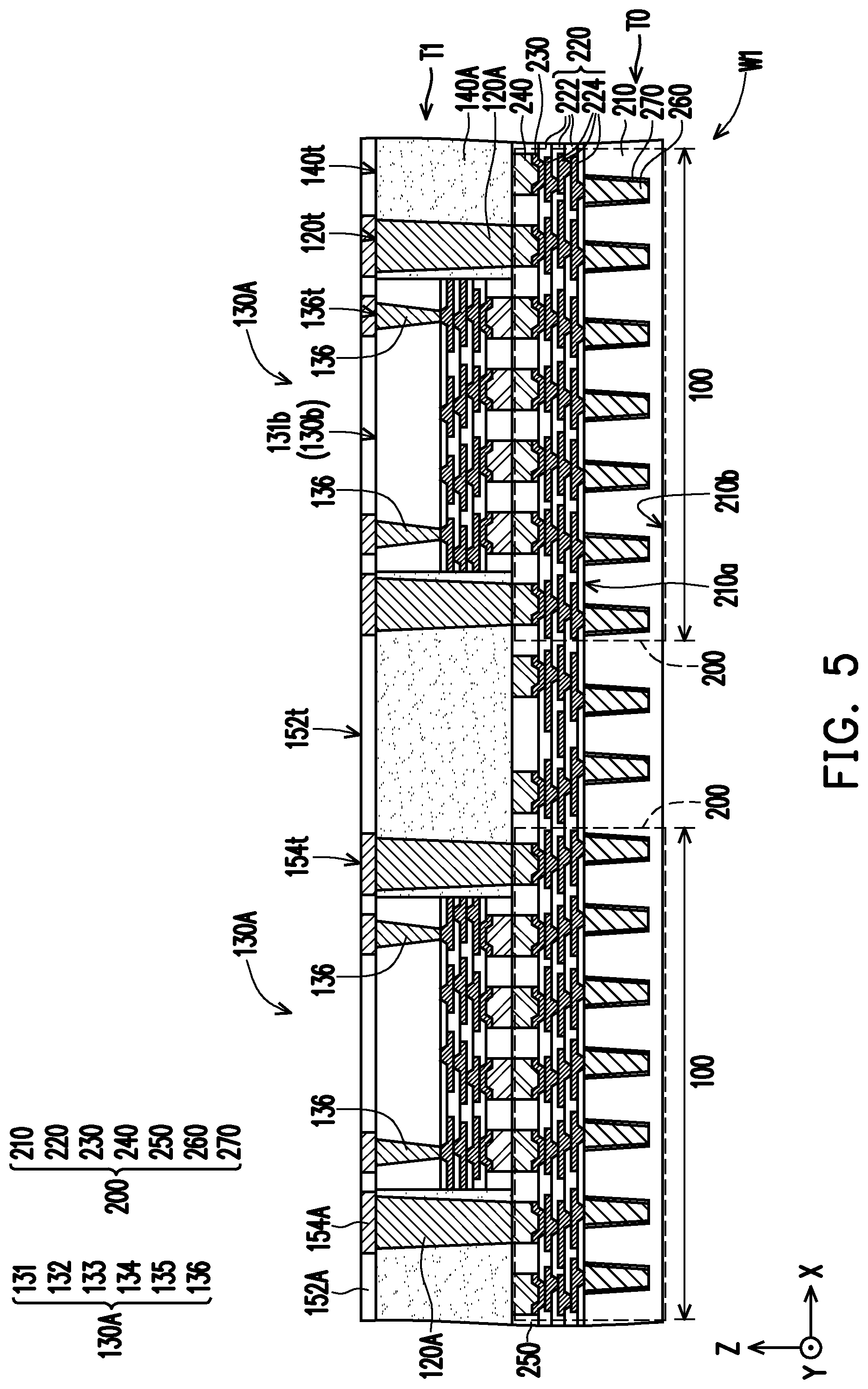 Patent US12347785 Figure 5 – Semiconductor structure and method manufacturing the same
