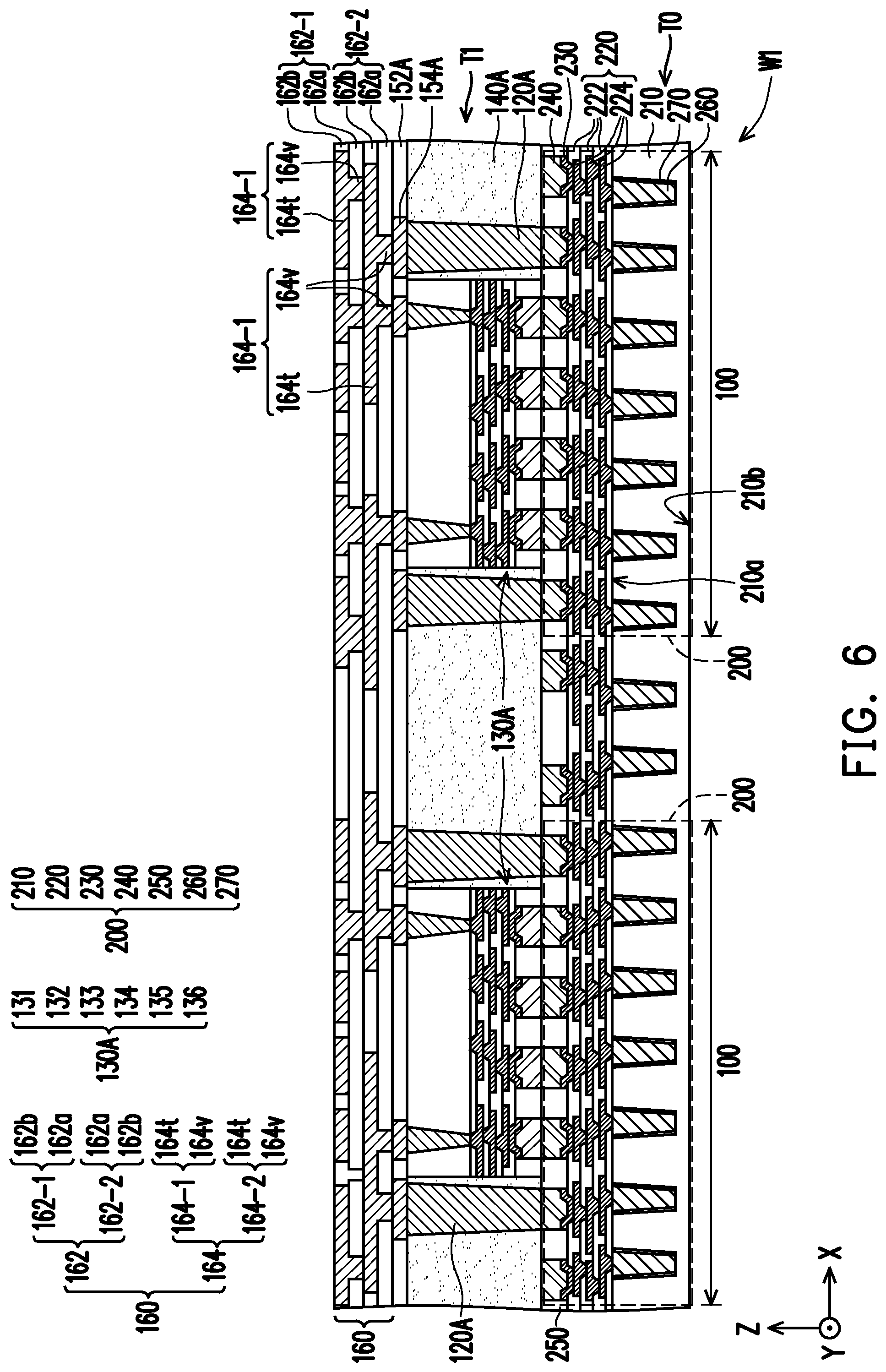 Patent US12347785 Figure 6 – Semiconductor structure and method manufacturing the same