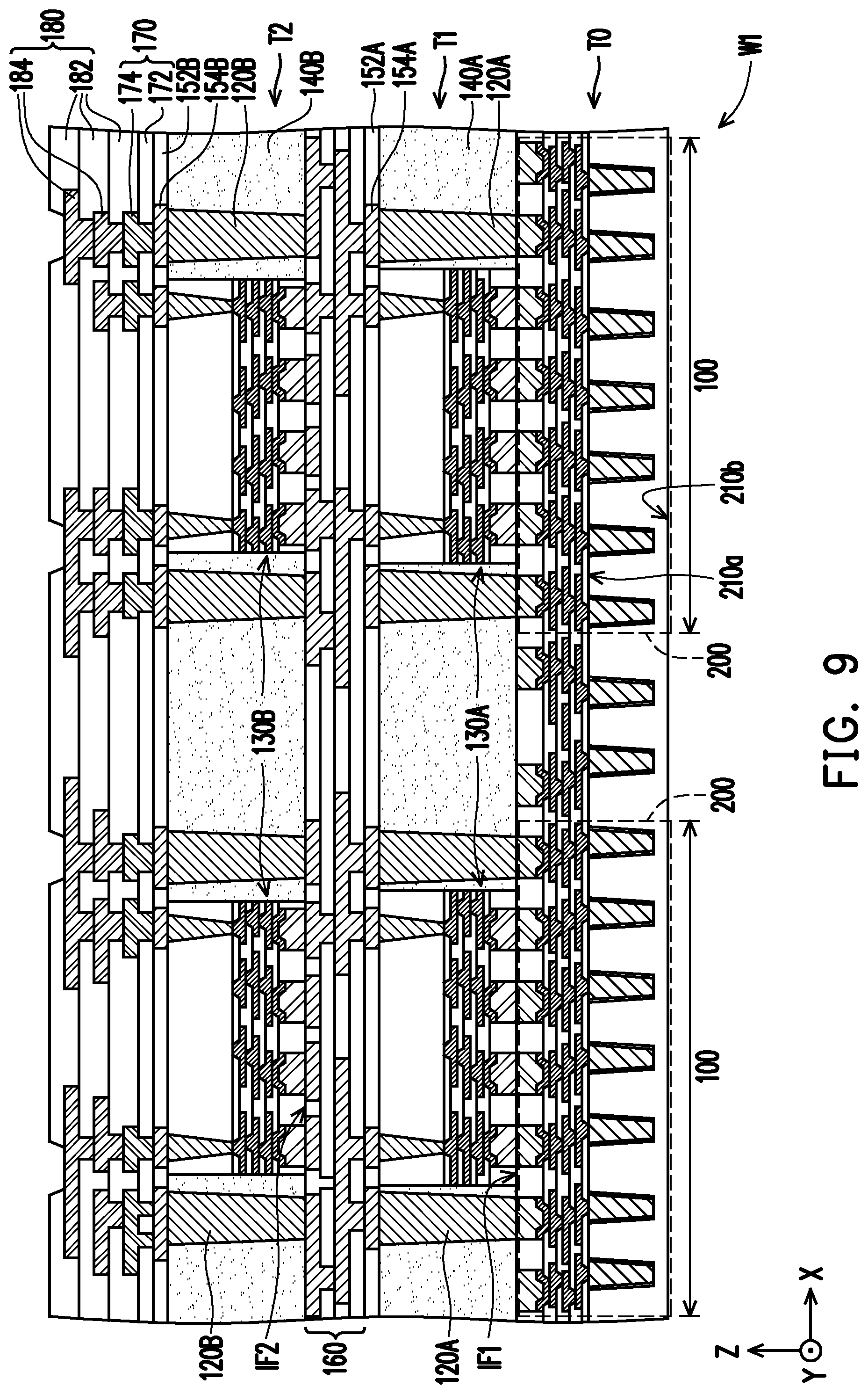 Patent US12347785 Figure 9 – Semiconductor structure and method manufacturing the same