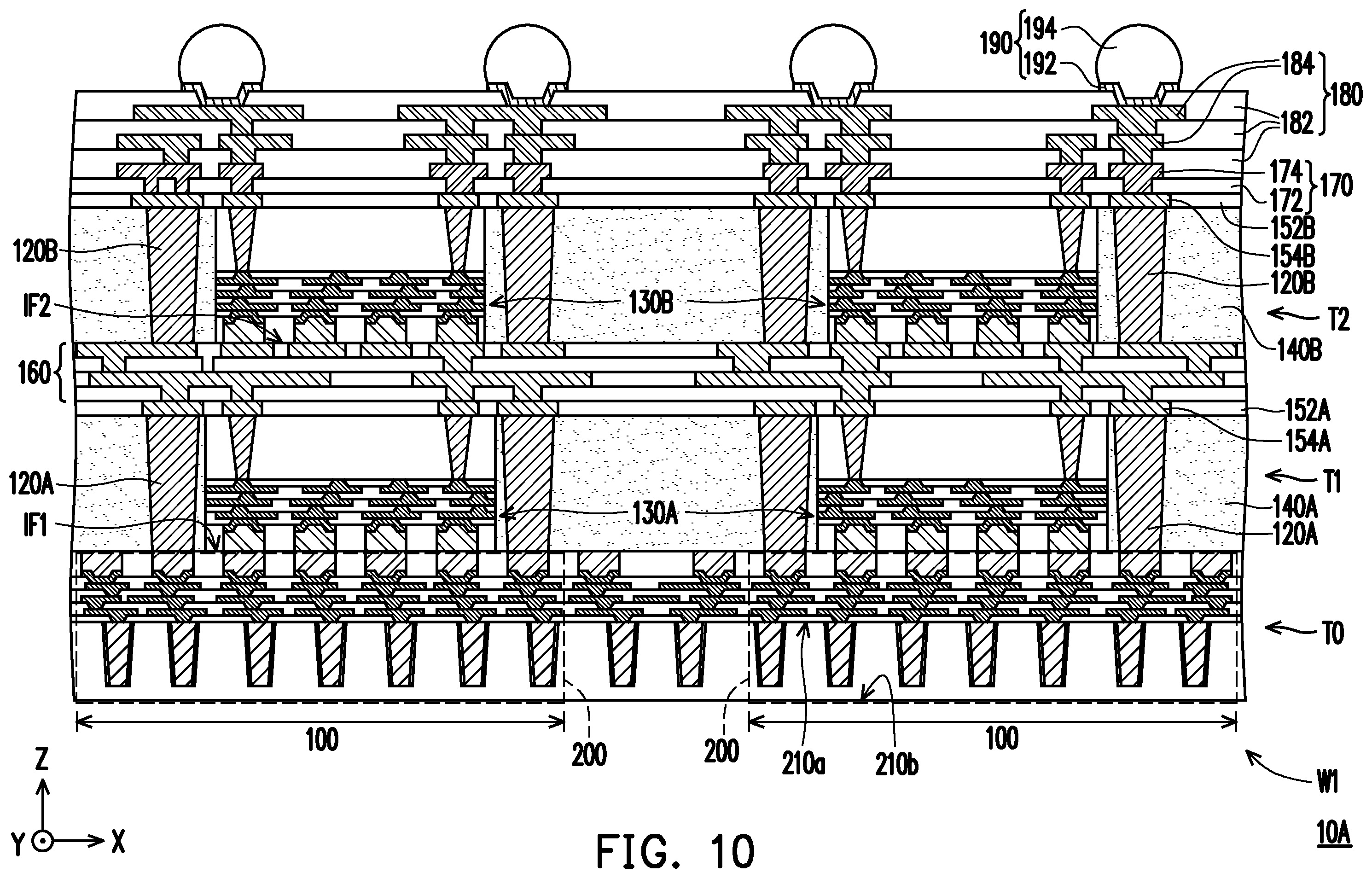 Patent US12347785 Figure 10 – Semiconductor structure and method manufacturing the same