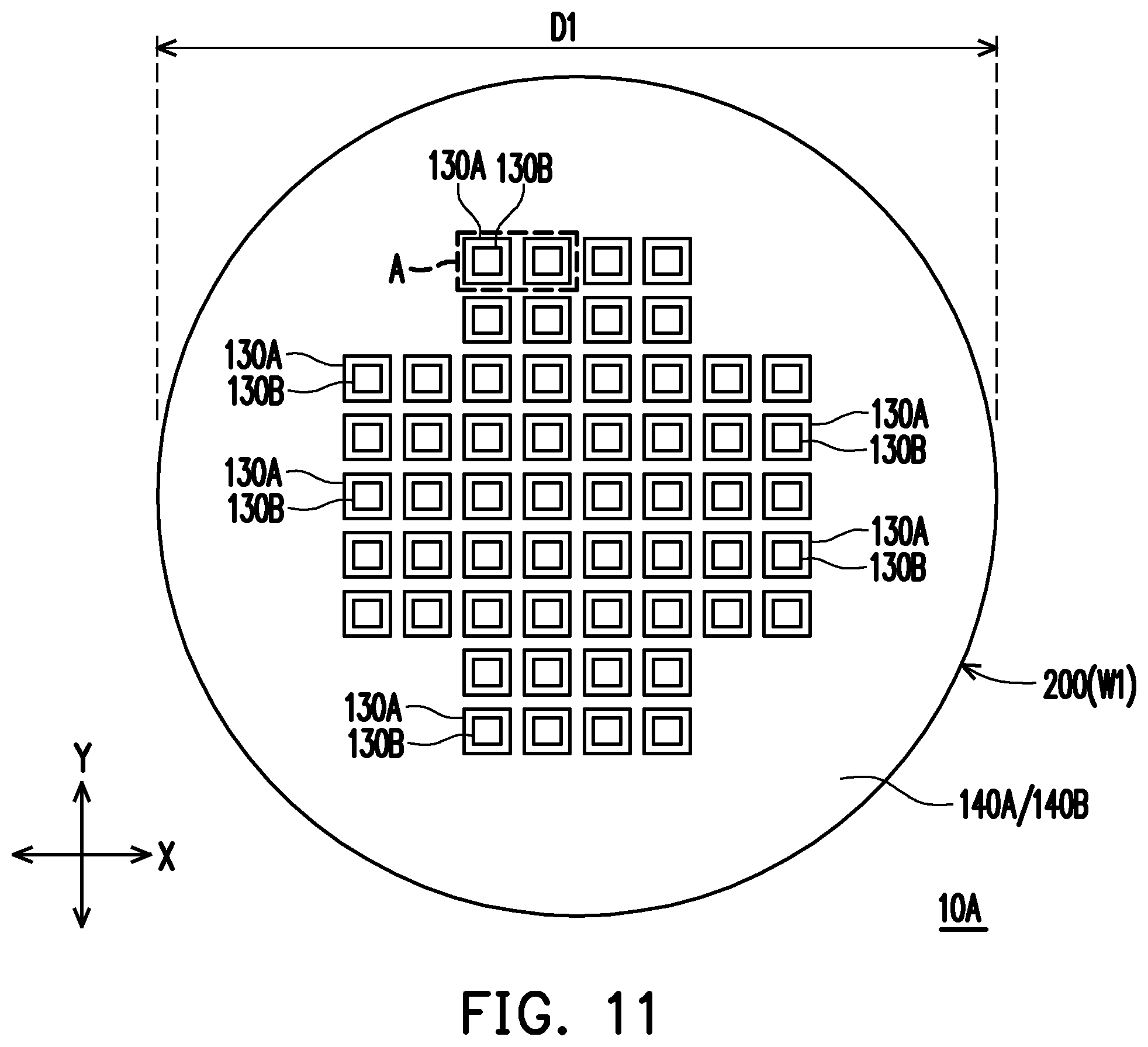 Patent US12347785 Figure 11 – Semiconductor structure and method manufacturing the same