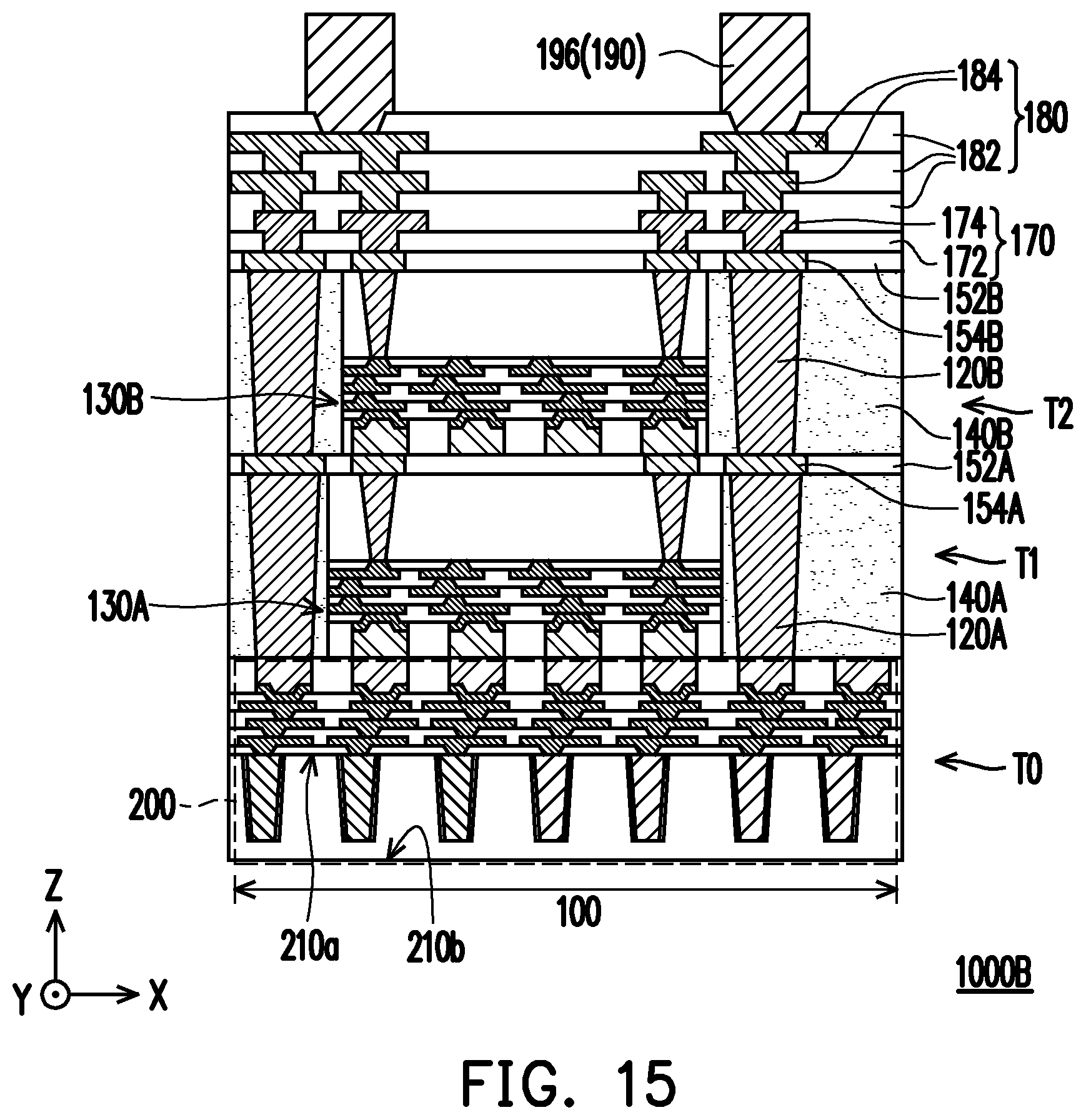 Patent US12347785 Figure 15 – Semiconductor structure and method manufacturing the same