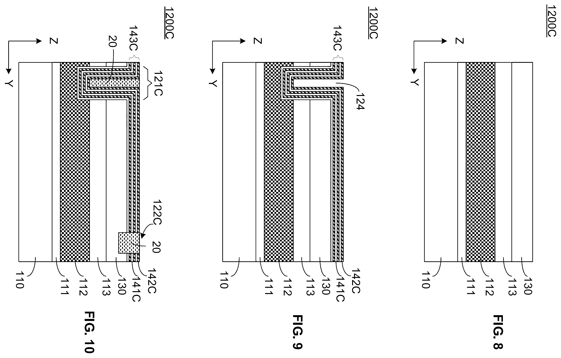 Patent US12347787 Figure 5 – Three dimensional (3D) memory device and fabrication method