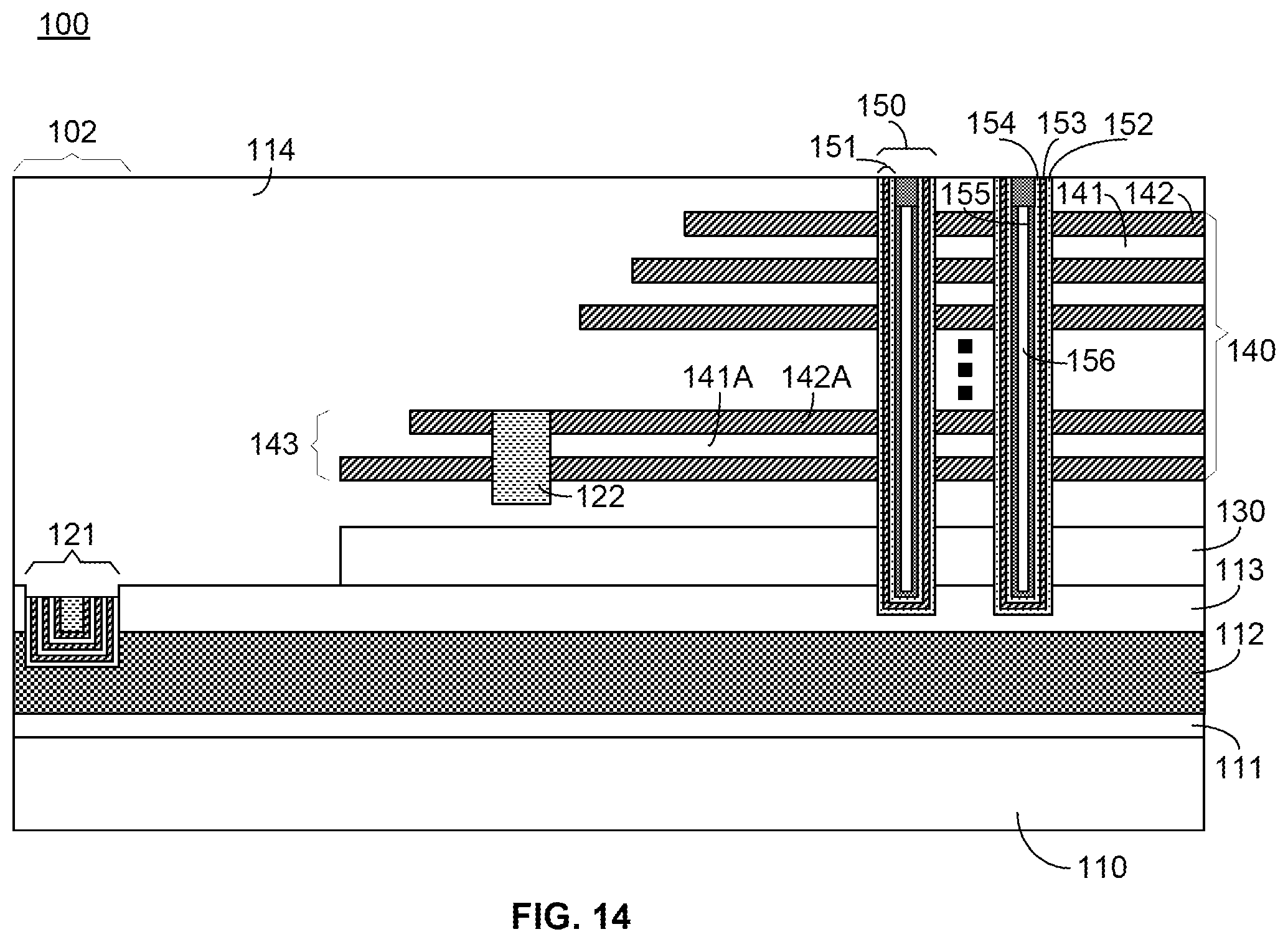 Patent US12347787 Figure 9 – Three dimensional (3D) memory device and fabrication method