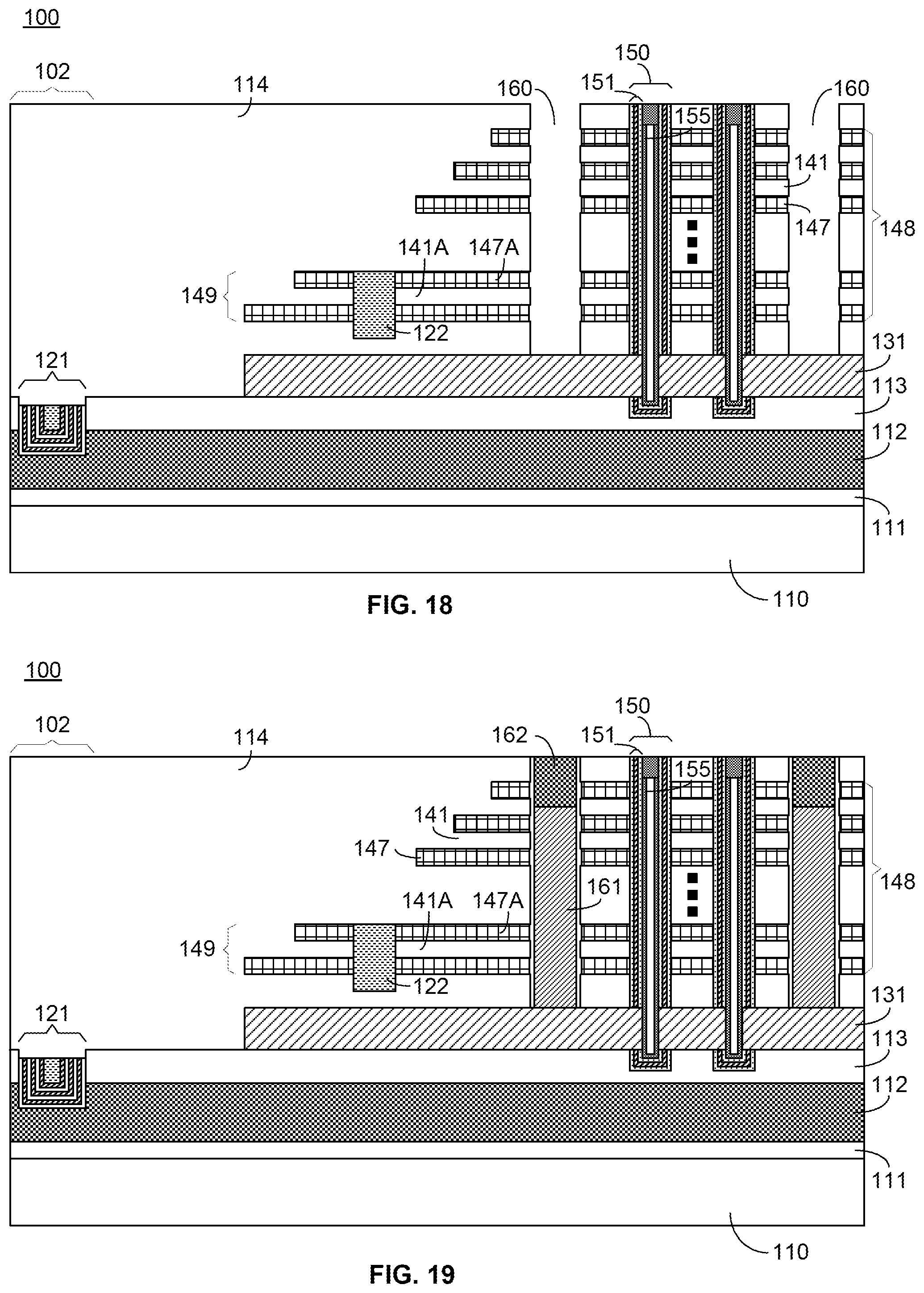 Patent US12347787 Figure 12 – Three dimensional (3D) memory device and fabrication method