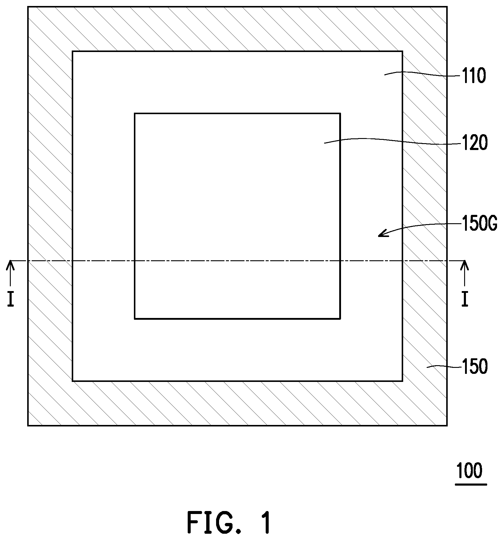 Patent US12347793 Figure 1 – Semiconductor package