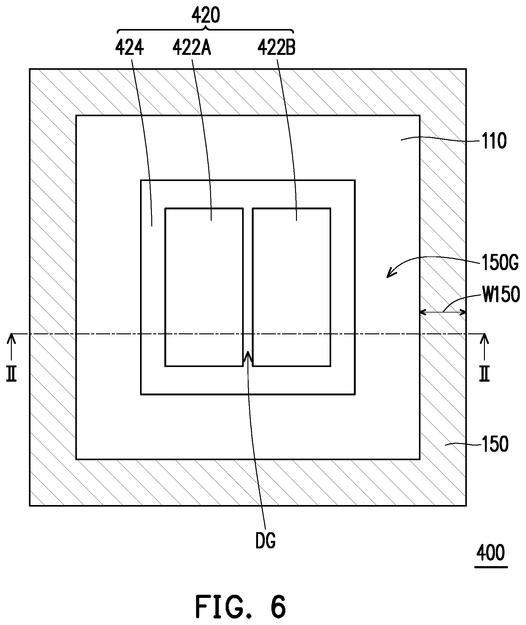 Patent US12347793 Figure 6 – Semiconductor package