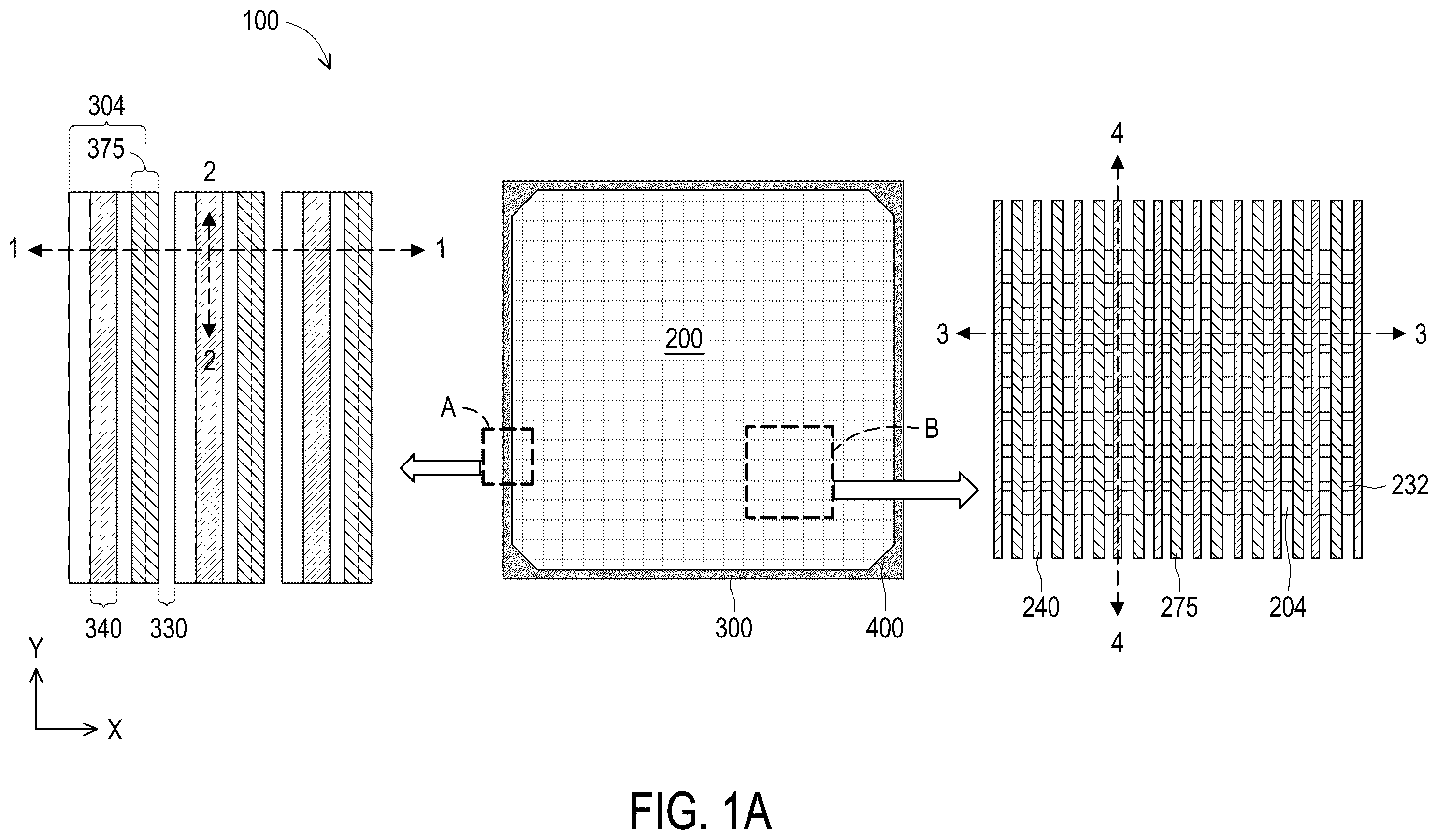 Patent US12347794 Figure 1 – Seal ring with continuous ring shape features for semiconductor device with gate-all-around transistors