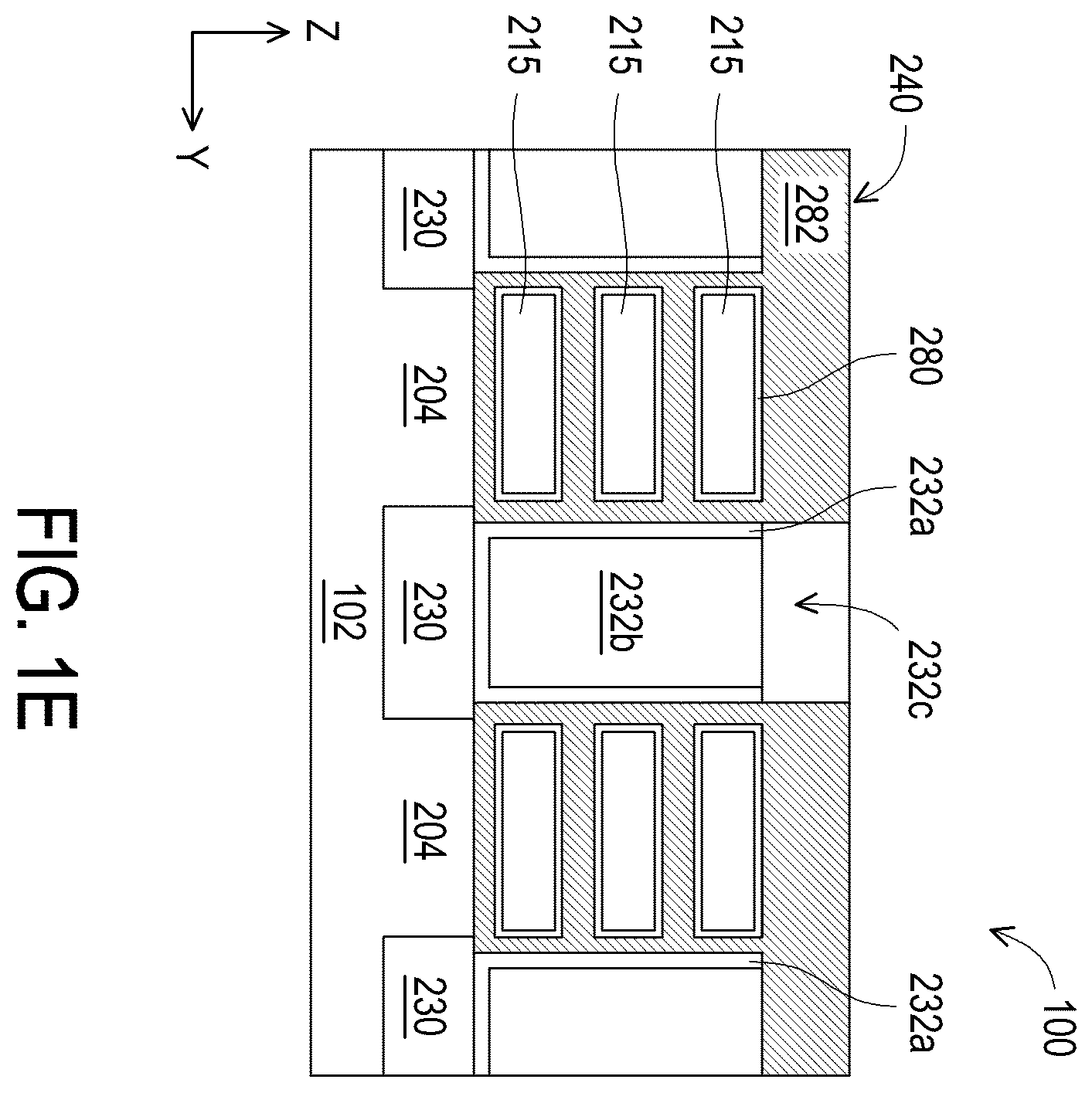 Patent US12347794 Figure 5 – Seal ring with continuous ring shape features for semiconductor device with gate-all-around transistors