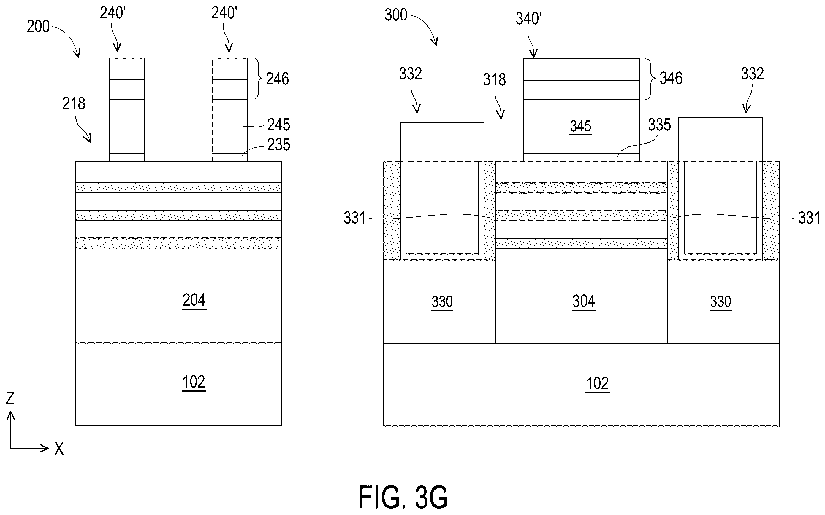 Patent US12347794 Figure 10 – Seal ring with continuous ring shape features for semiconductor device with gate-all-around transistors