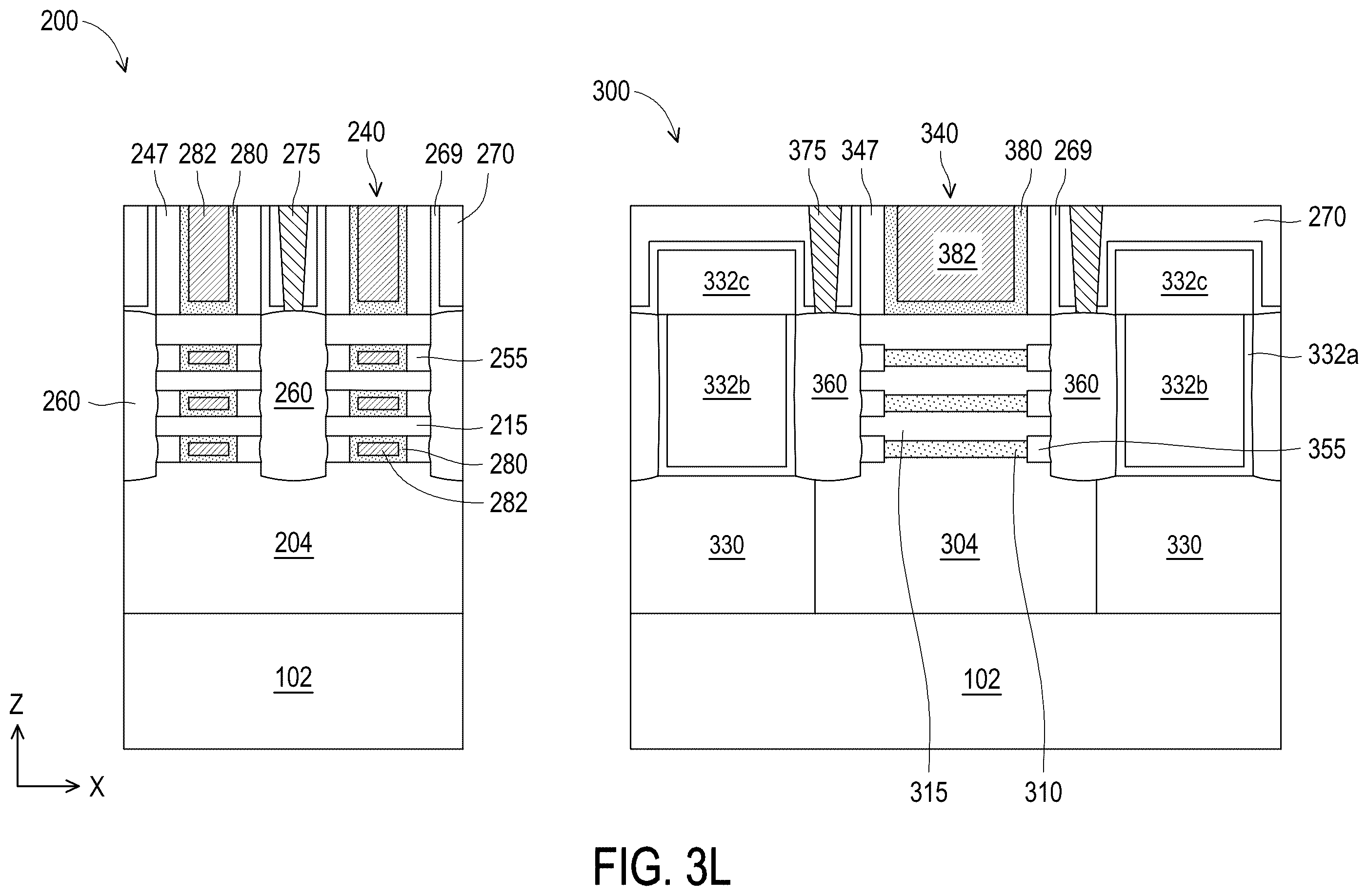 Patent US12347794 Figure 15 – Seal ring with continuous ring shape features for semiconductor device with gate-all-around transistors
