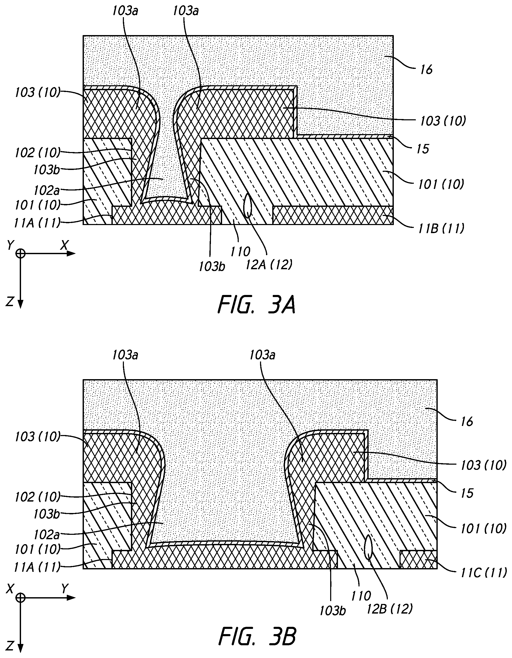 Patent US12347797 Figure 3 – Apparatus, semiconductor device, and redistribution layer structure thereof