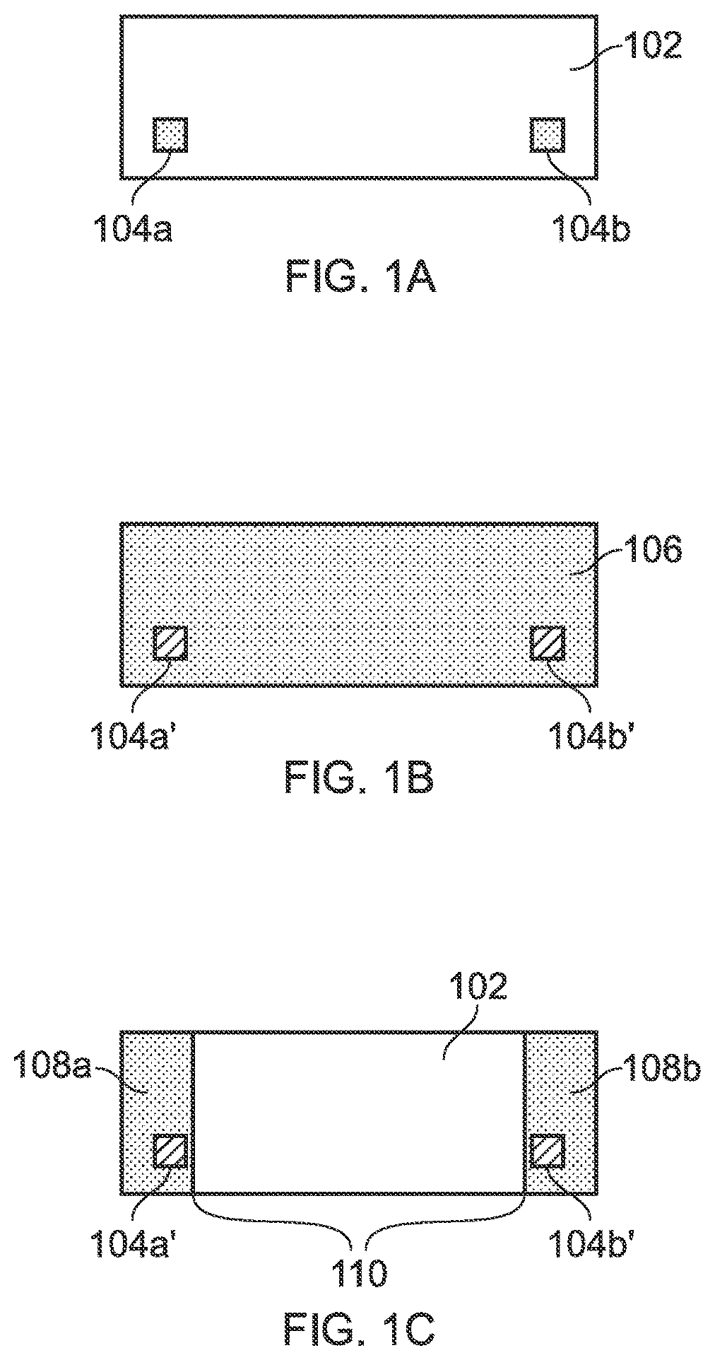 Patent US12347800 Figure 1 – Method of fabricating a conductive layer on an IC using non-lithographic fabrication techniques