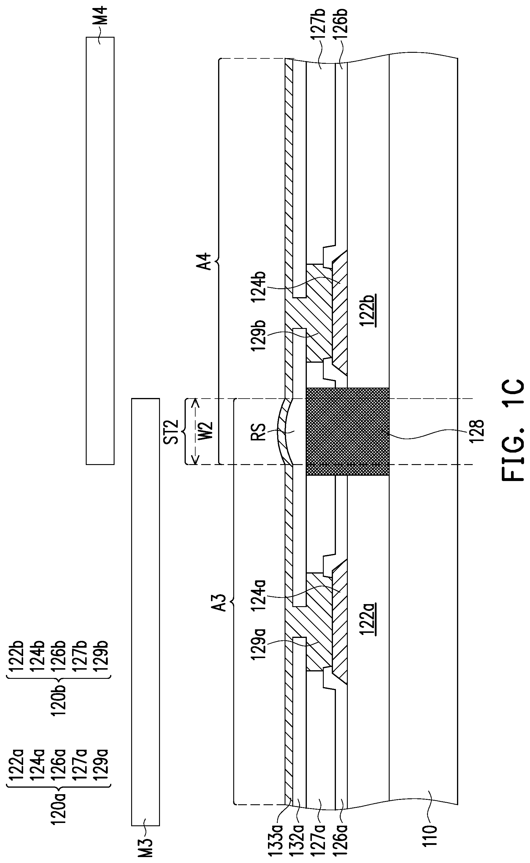 Patent US12347801 Figure 3 – Semiconductor package and method for manufacturing the same