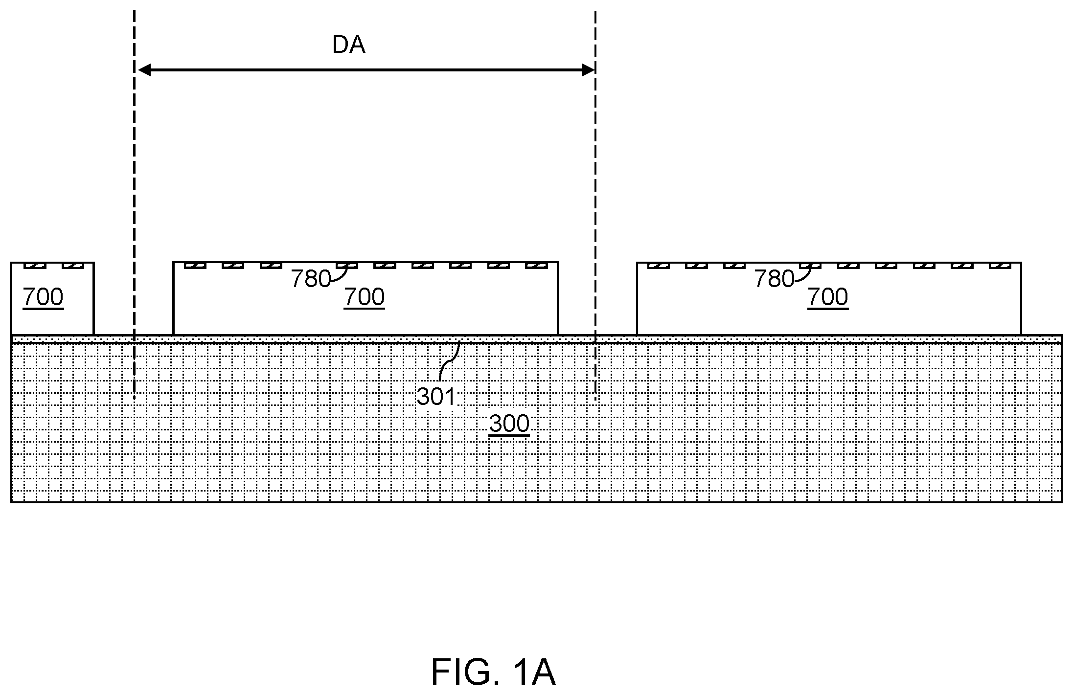 Patent US12347802 Figure 1 – Die corner removal for underfill crack suppression in semiconductor die packaging