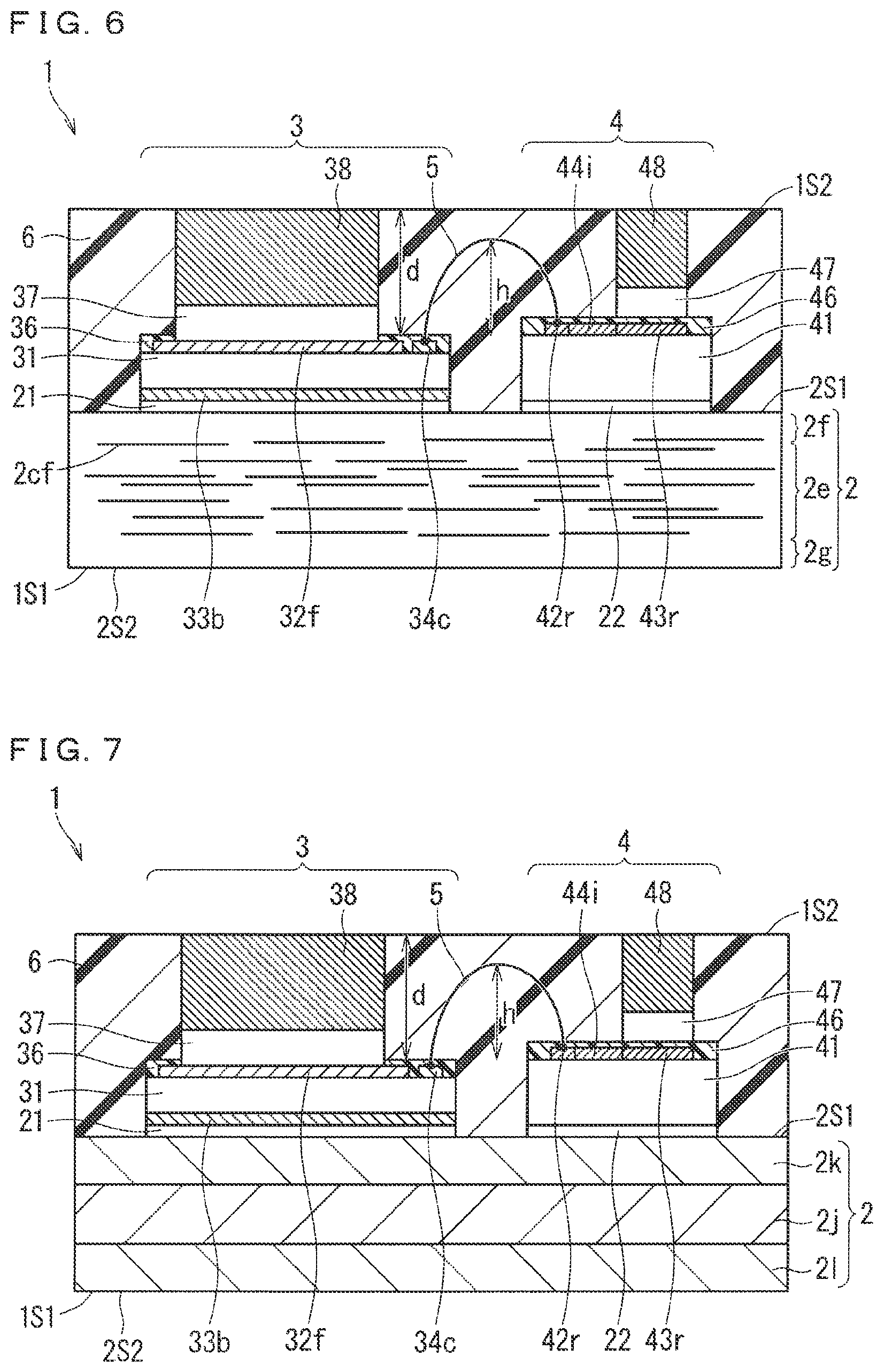 Patent US12347814 Figure 6 – Semiconductor package and semiconductor device