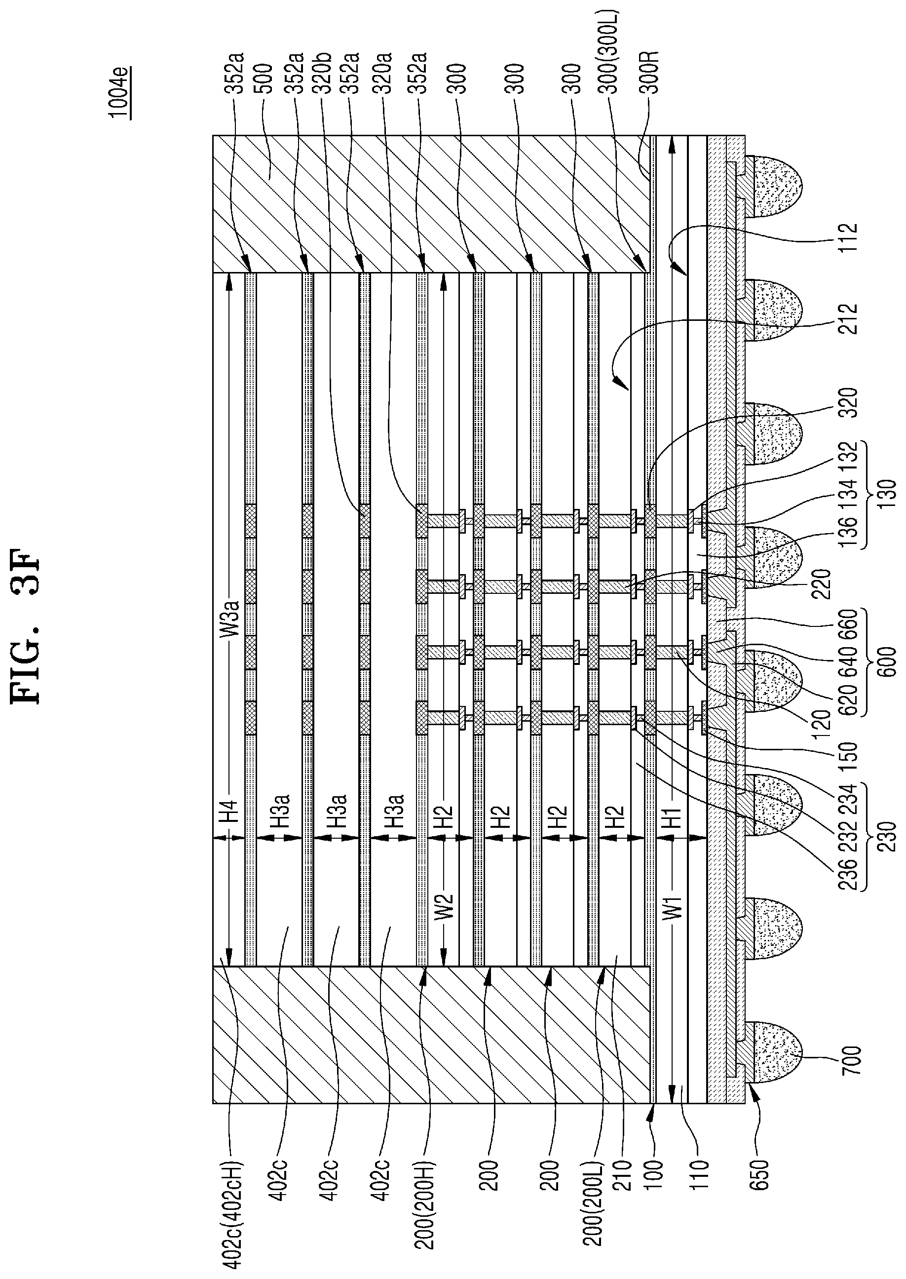 Patent US12347819 Figure 18 – Semiconductor package having stacked semiconductor chips