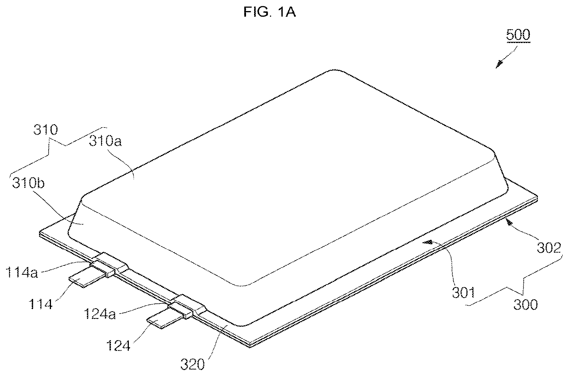 Patent US12347822 Figure 1 – Secondary battery