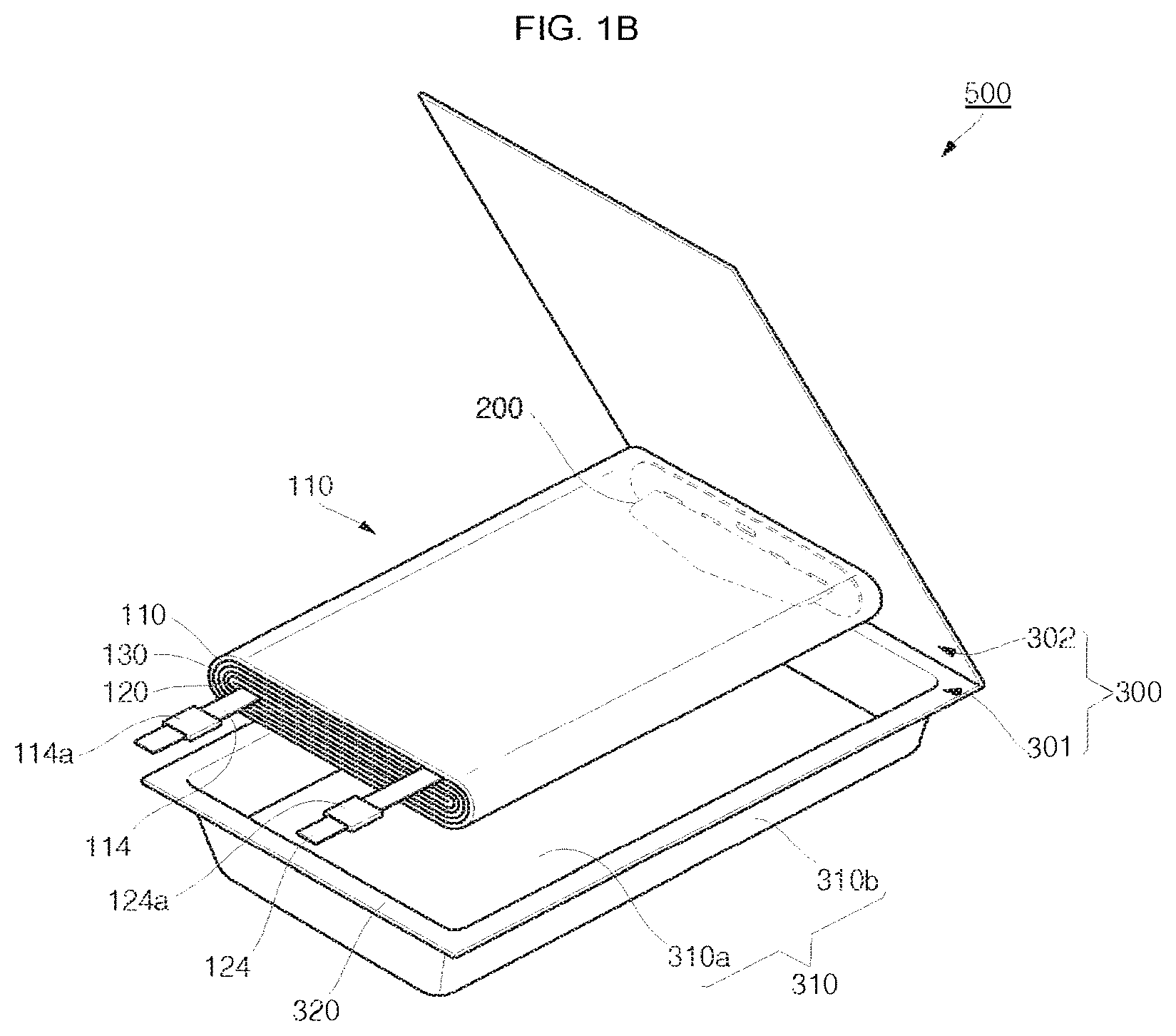 Patent US12347822 Figure 2 – Secondary battery