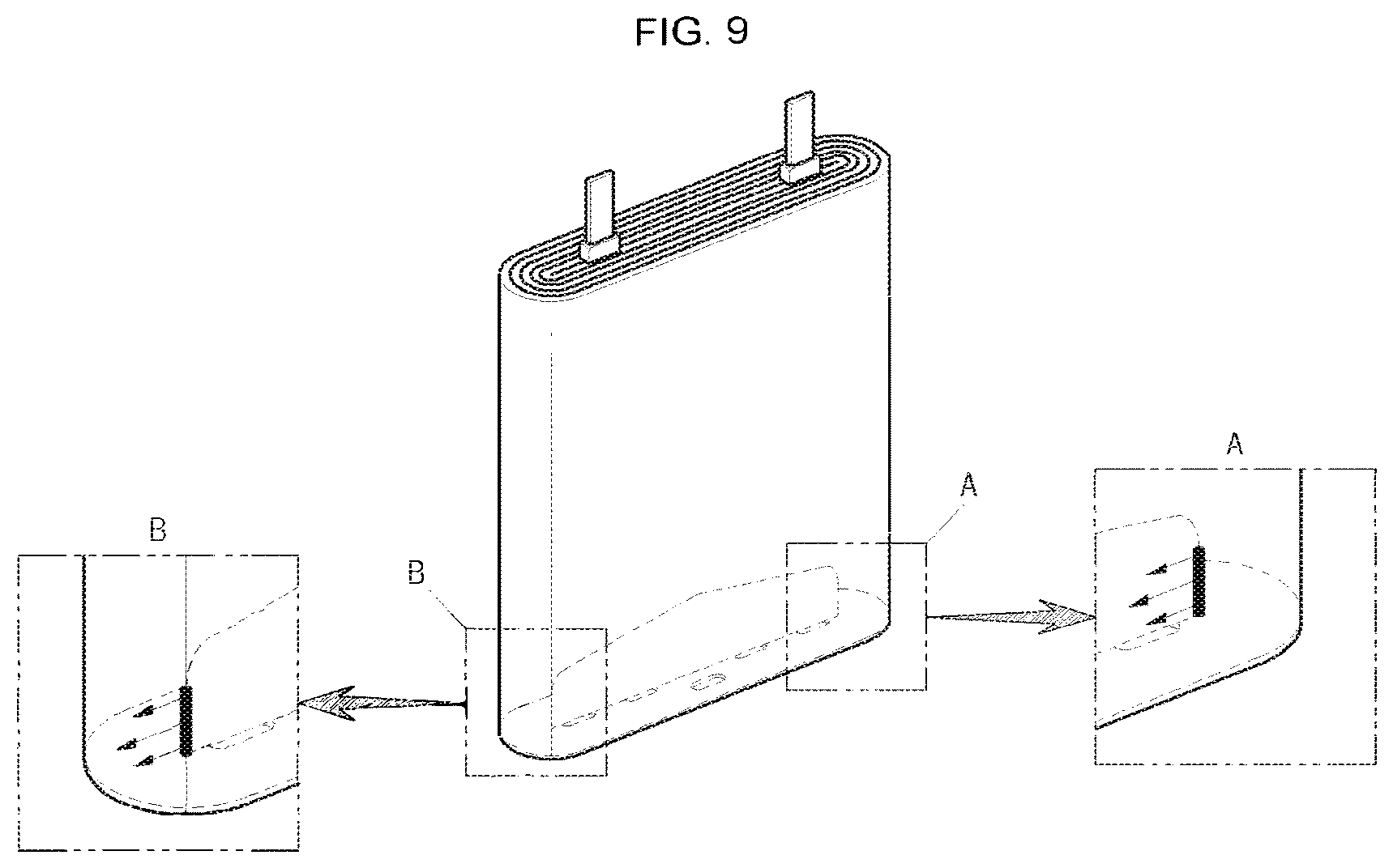 Patent US12347822 Figure 6 – Secondary battery
