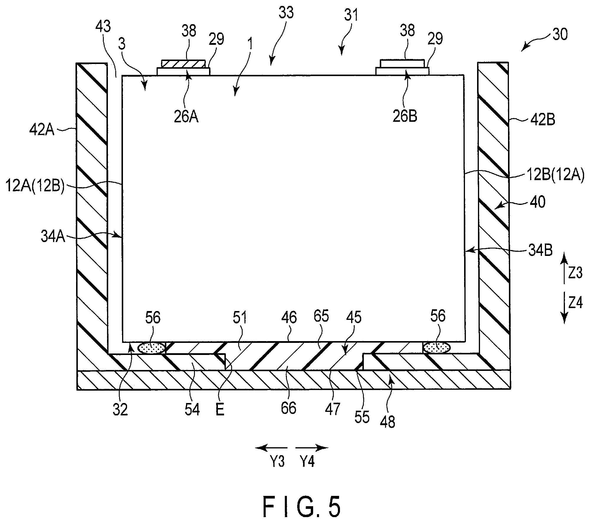 Patent US12347837 Figure 4 – Battery pack and battery system