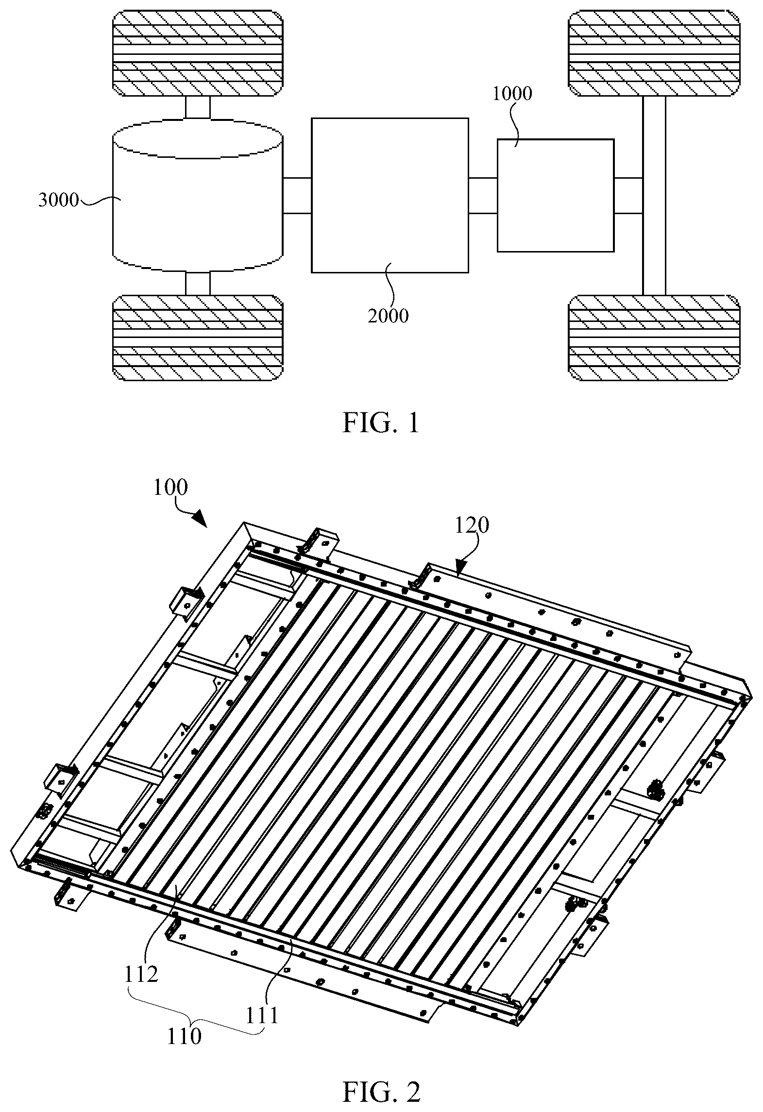 Patent US12347838 Figure 1 – Box structure, battery, and electrical device
