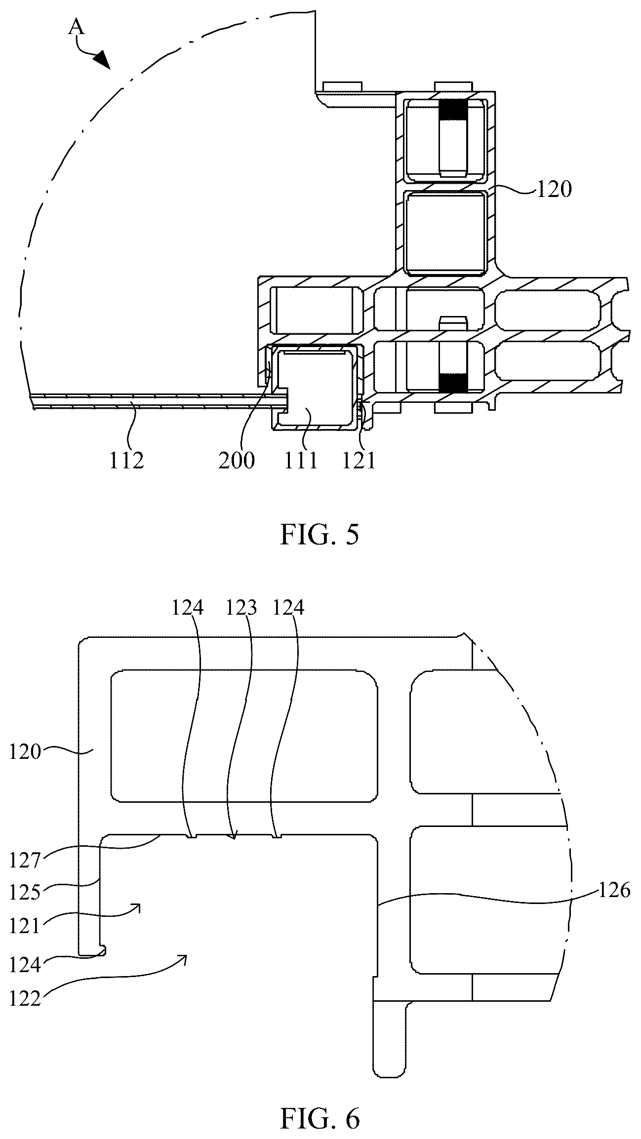 Patent US12347838 Figure 3 – Box structure, battery, and electrical device