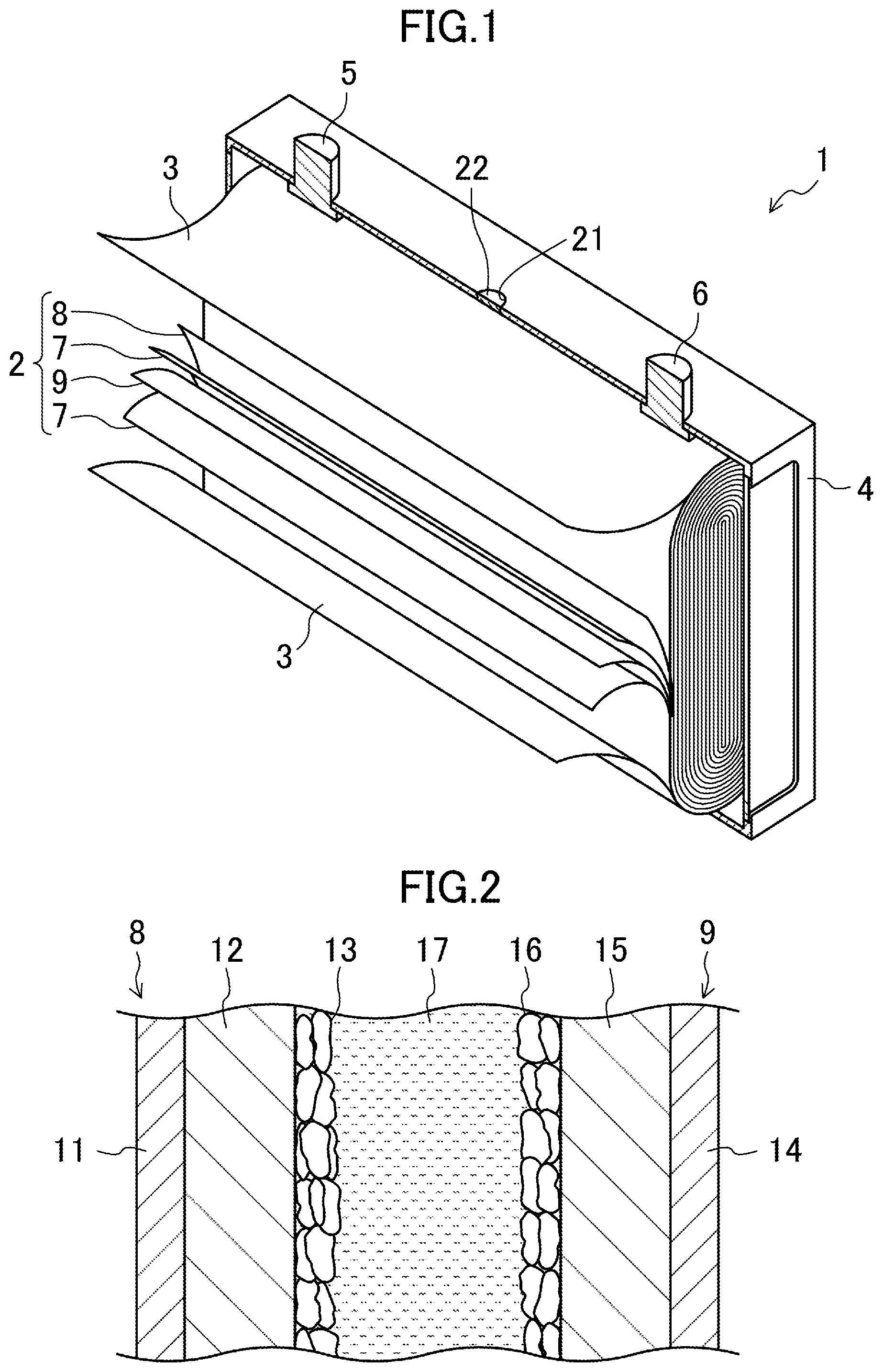 Patent US12347866 Figure 1 – Lithium ion secondary battery and production method thereof