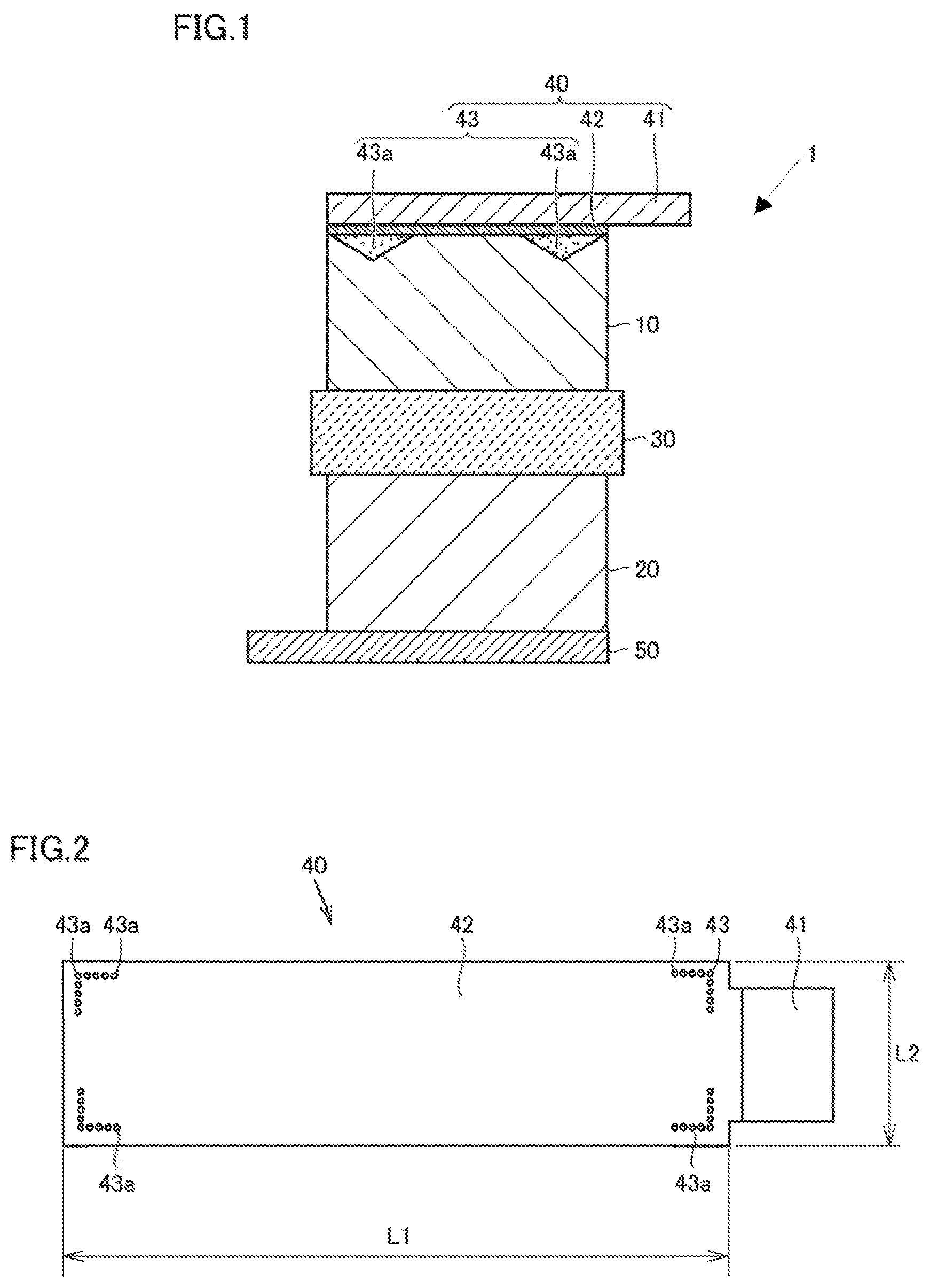 Patent US12347868 Figure 1 – Electrode structure