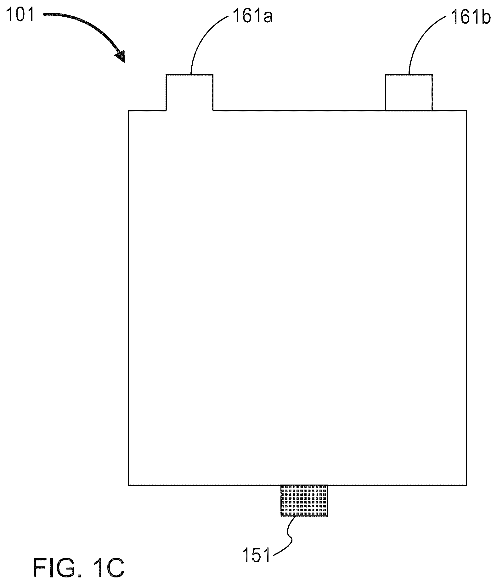 Patent US12347874 Figure 3 – Single pouch battery cells and methods of manufacture