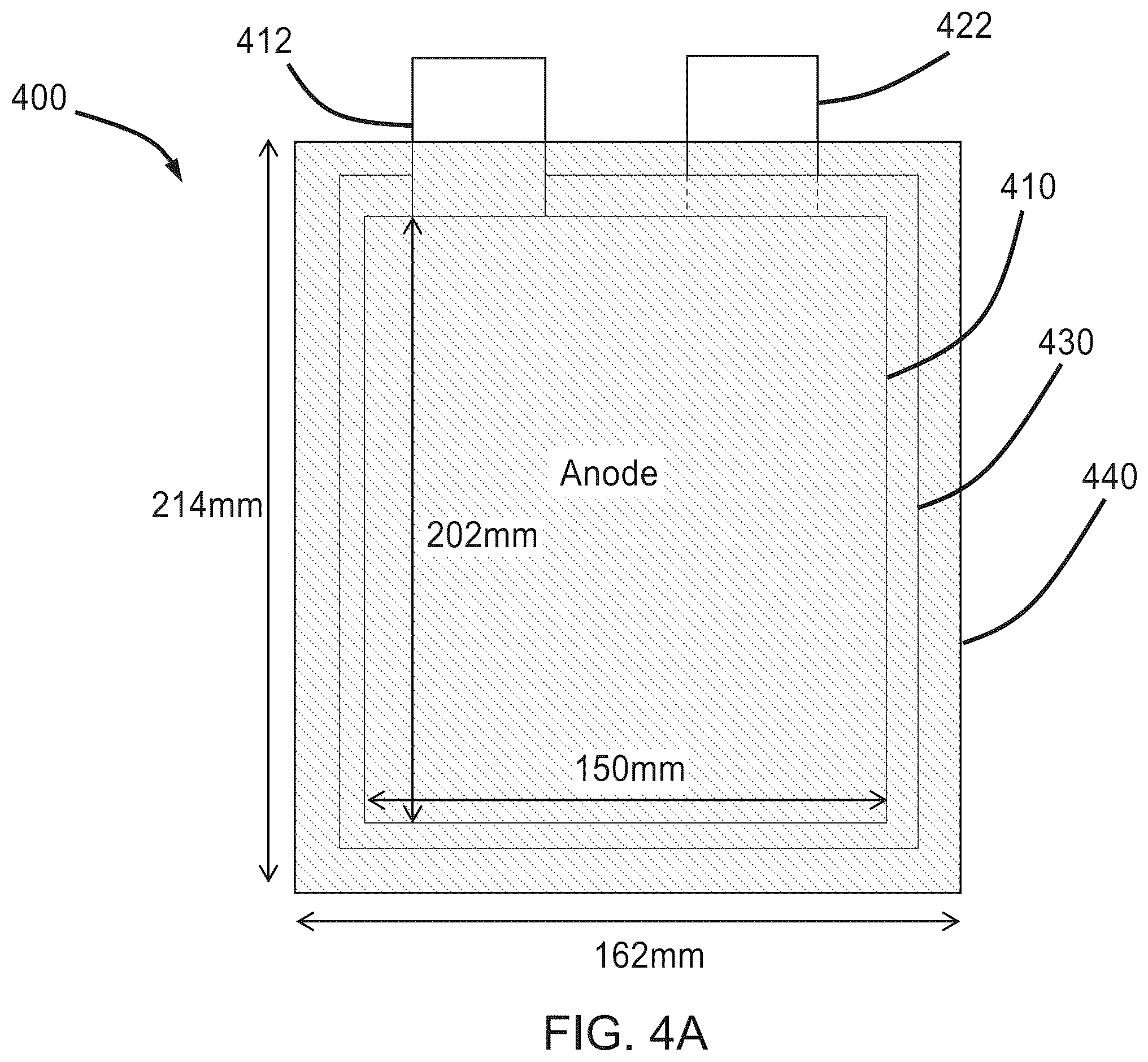Patent US12347874 Figure 8 – Single pouch battery cells and methods of manufacture