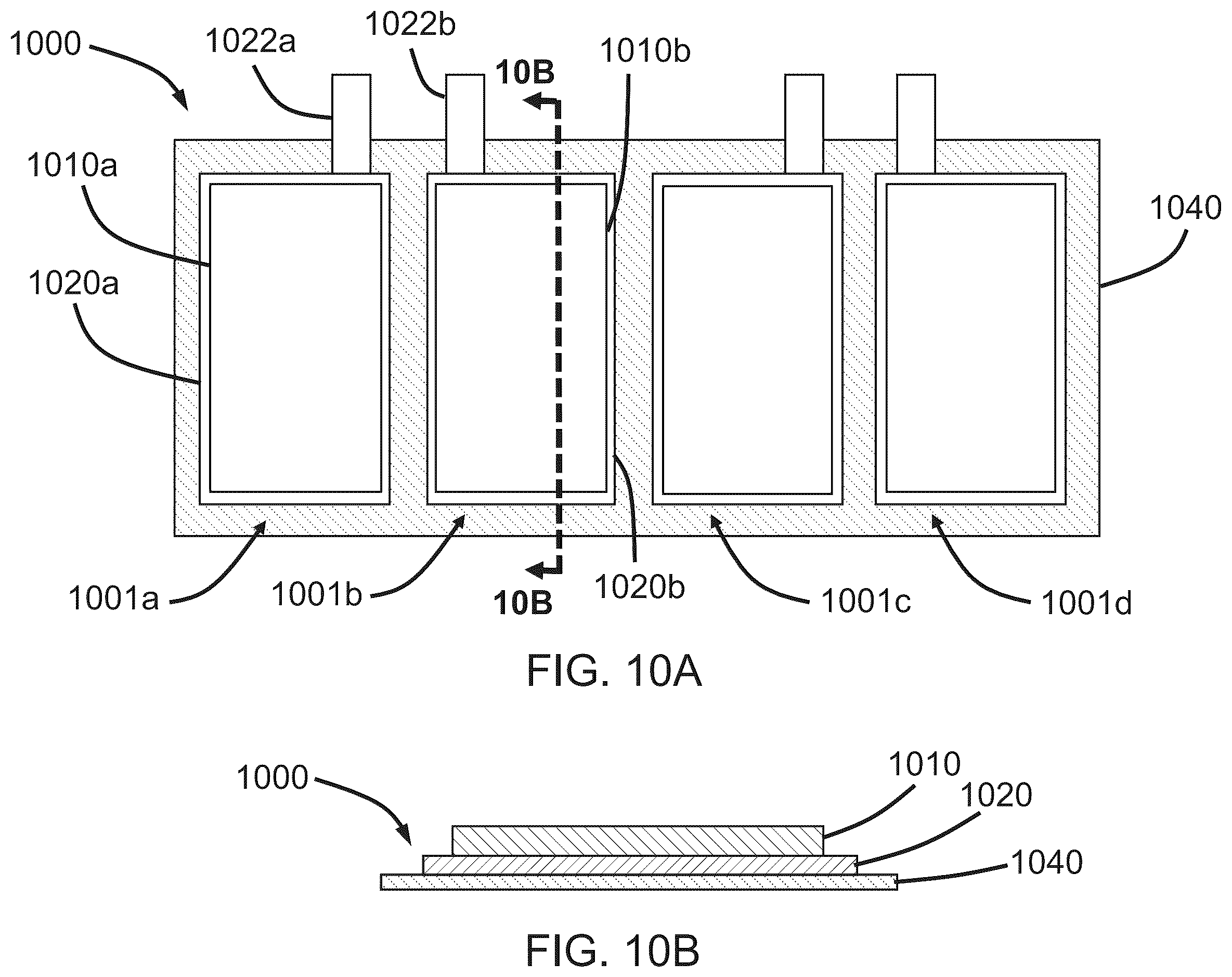 Patent US12347874 Figure 17 – Single pouch battery cells and methods of manufacture