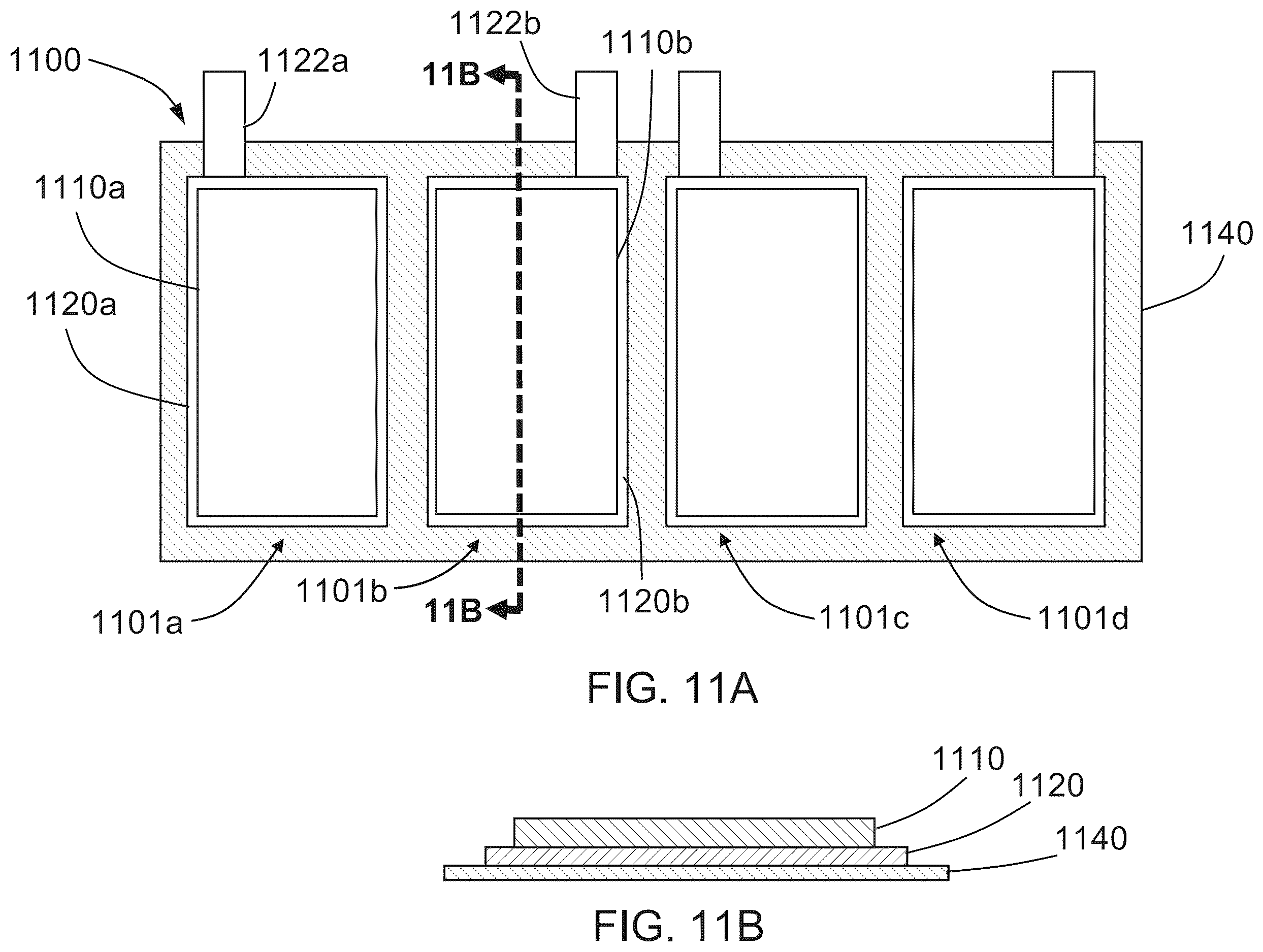 Patent US12347874 Figure 18 – Single pouch battery cells and methods of manufacture
