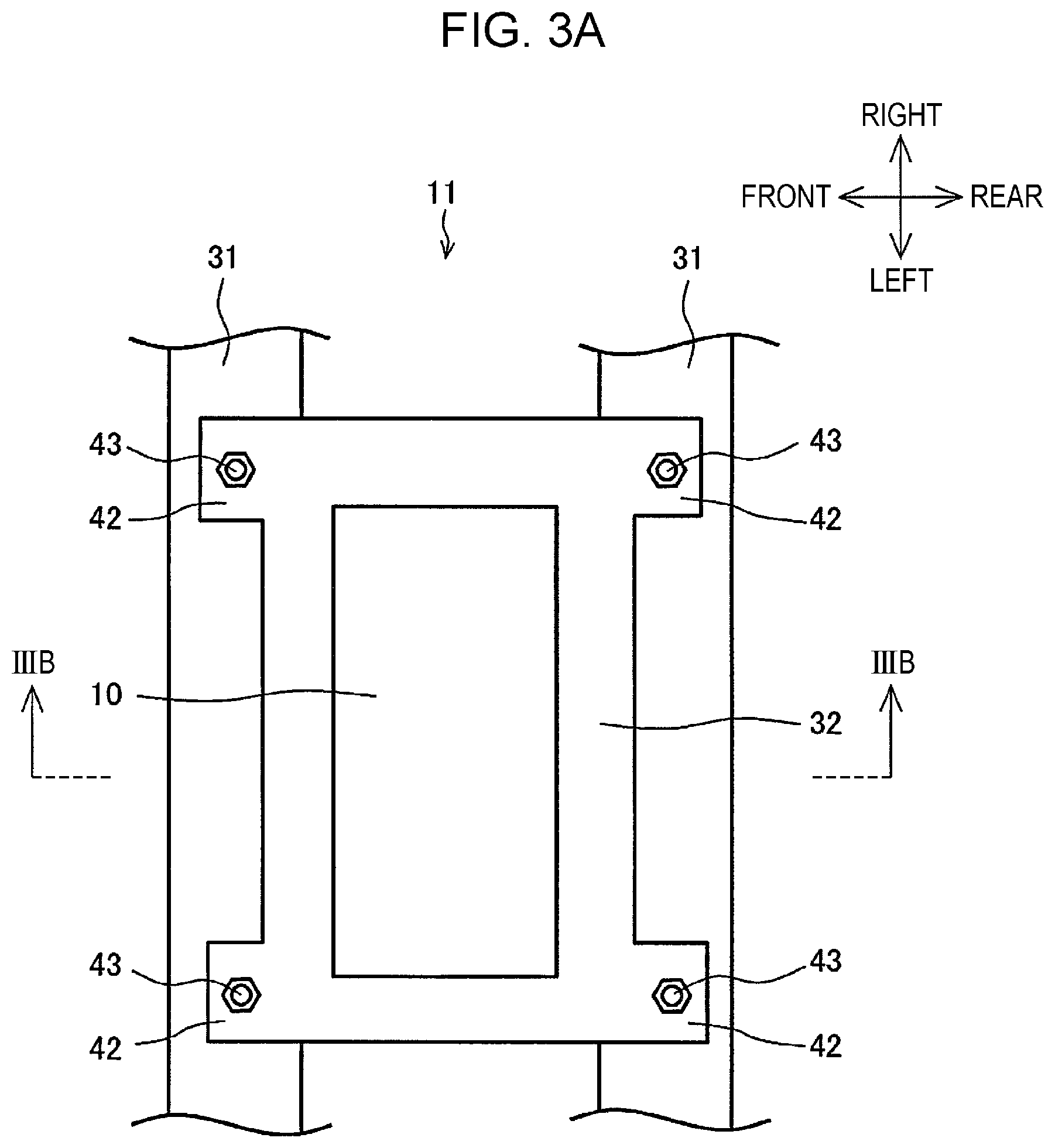 Patent US12347881 Figure 3 – Battery-module protection structure