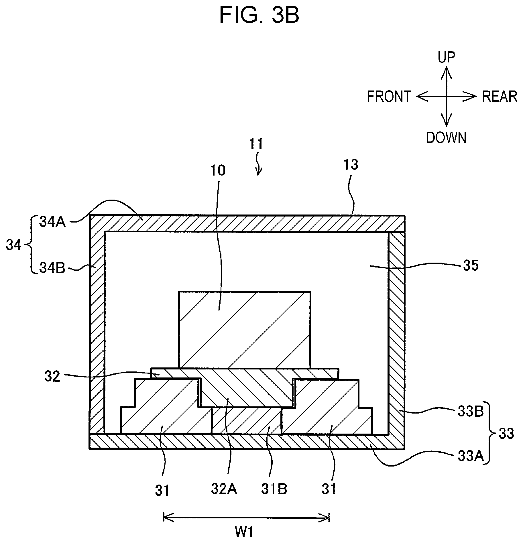 Patent US12347881 Figure 4 – Battery-module protection structure