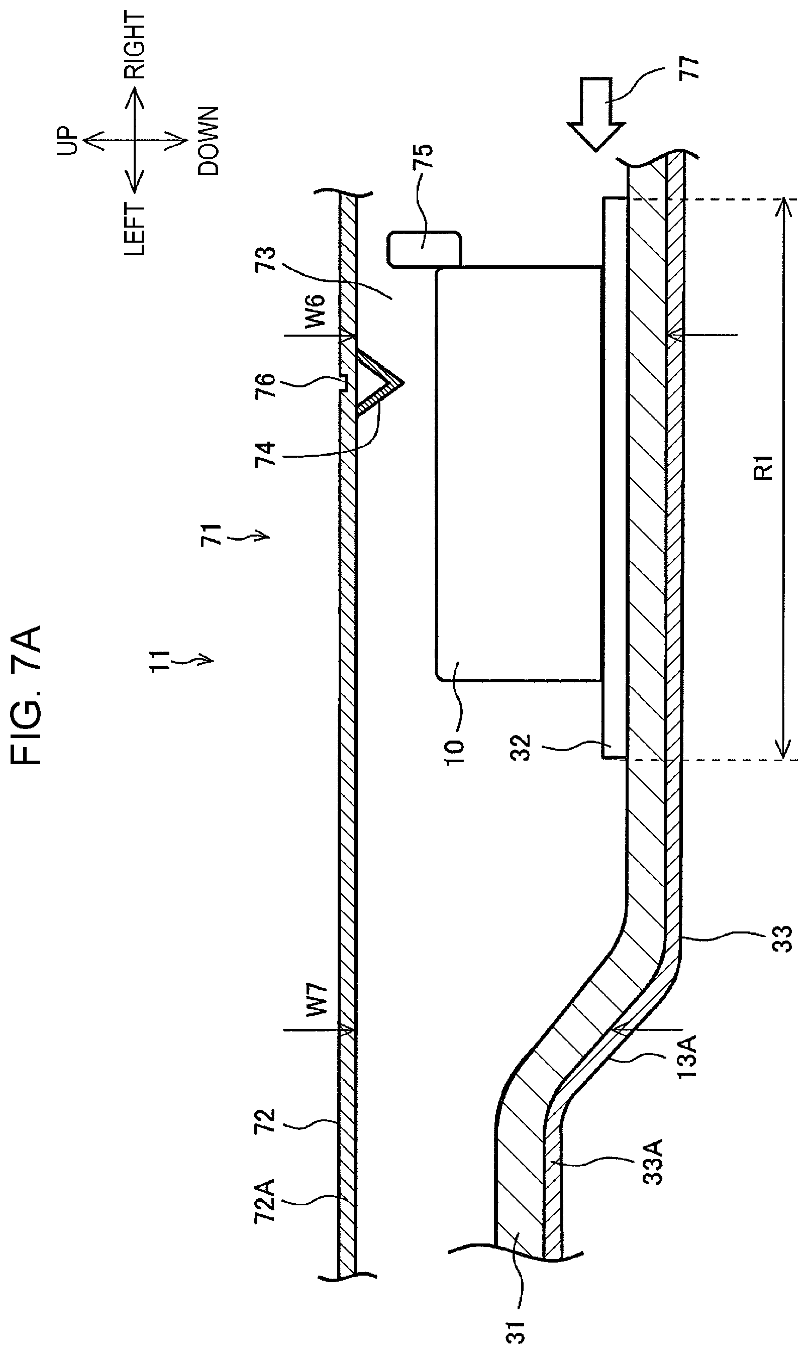 Patent US12347881 Figure 10 – Battery-module protection structure