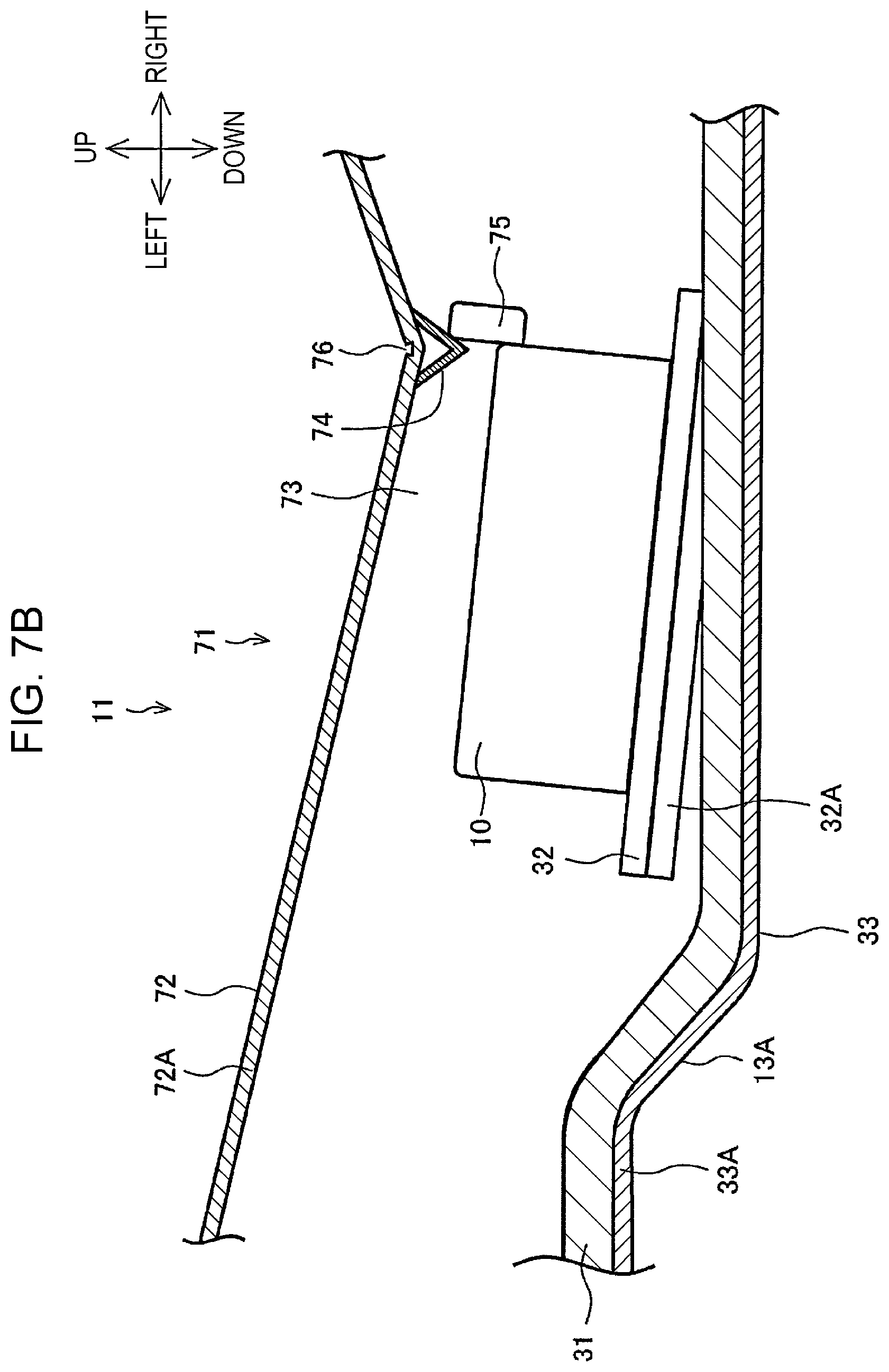 Patent US12347881 Figure 11 – Battery-module protection structure