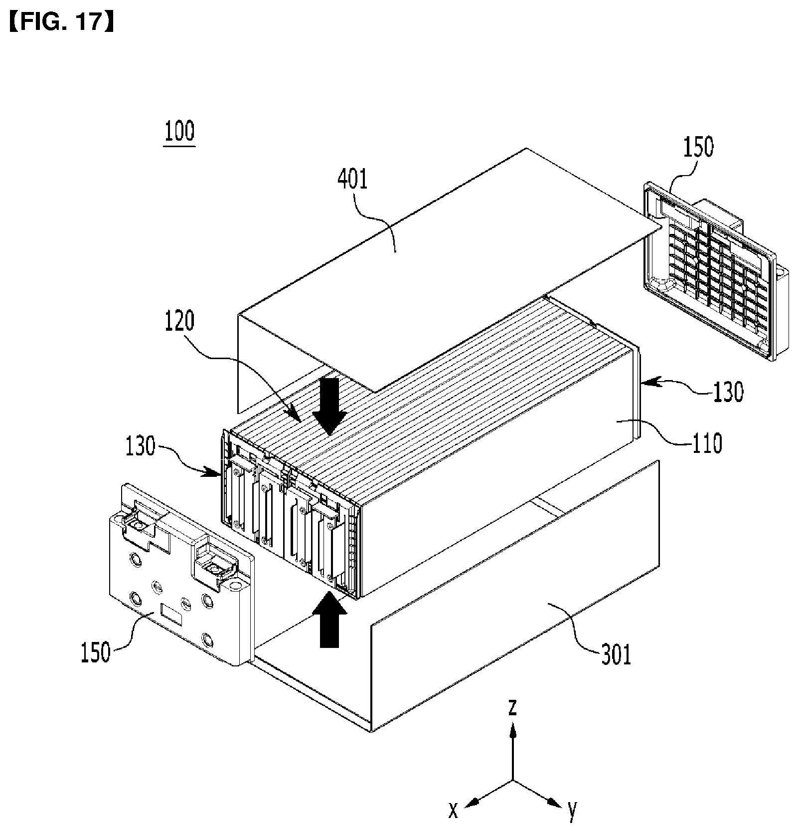 Patent US12347882 Figure 15 – Battery module and battery pack including the same