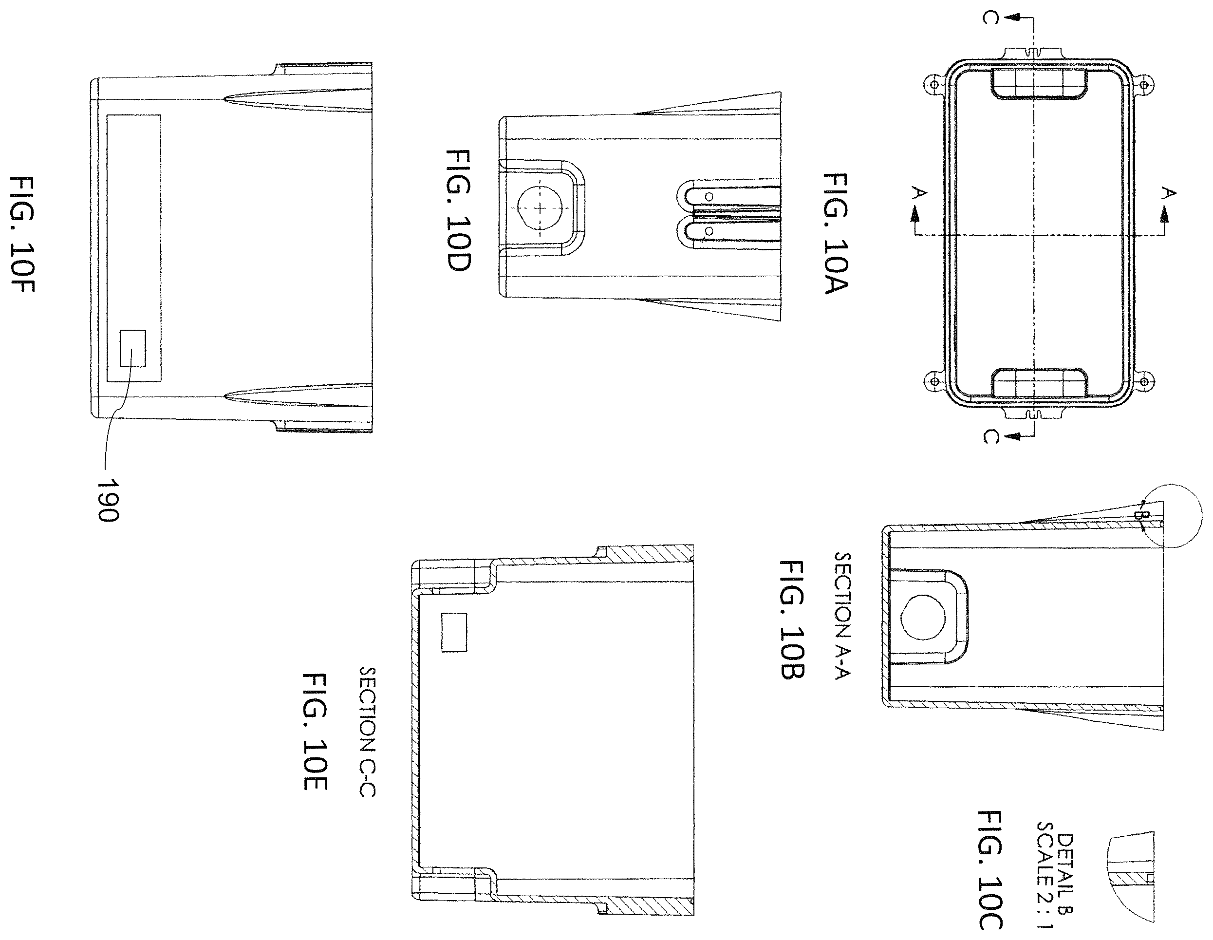 Patent US12347885 Figure 10 – Radio battery lid