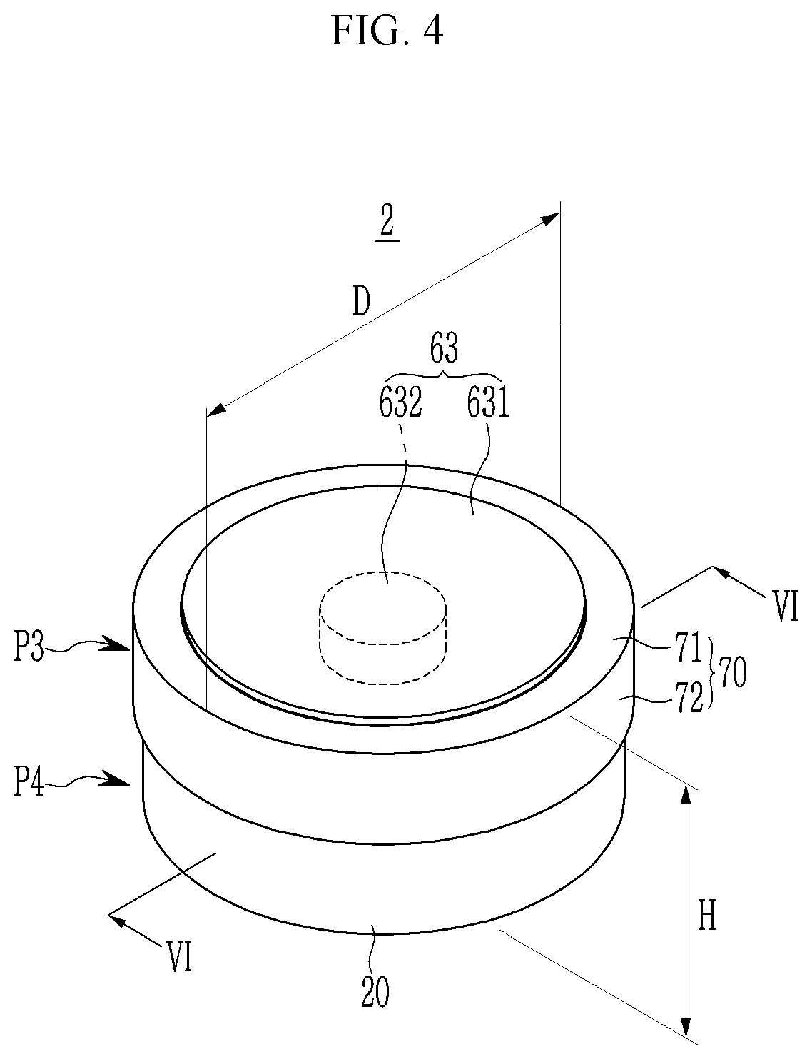 Patent US12347891 Figure 4 – Button cell comprising a direction determining member