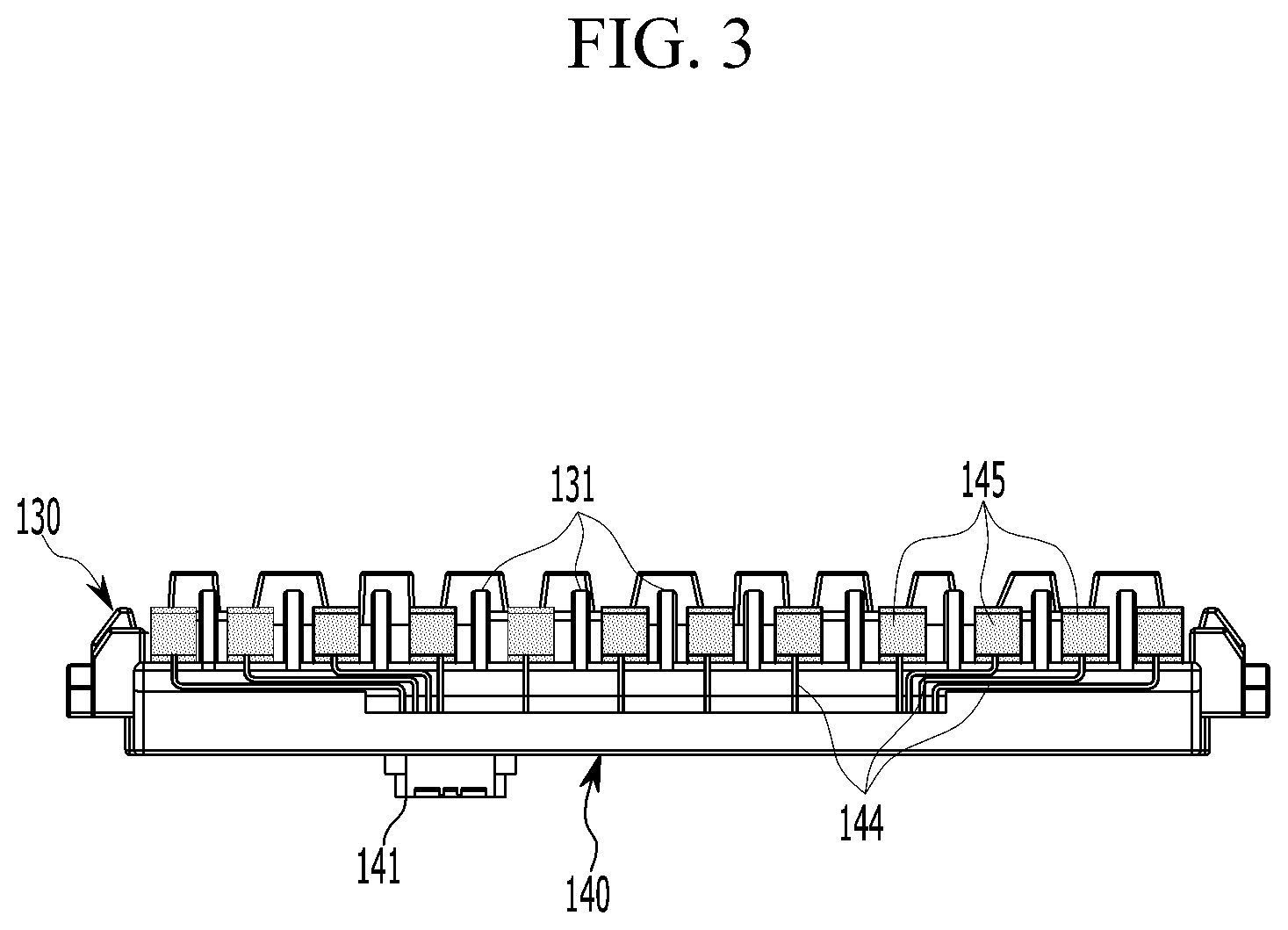 Patent US12347892 Figure 3 – Battery module having a cell-unit monitoring structure and monitoring system thereof