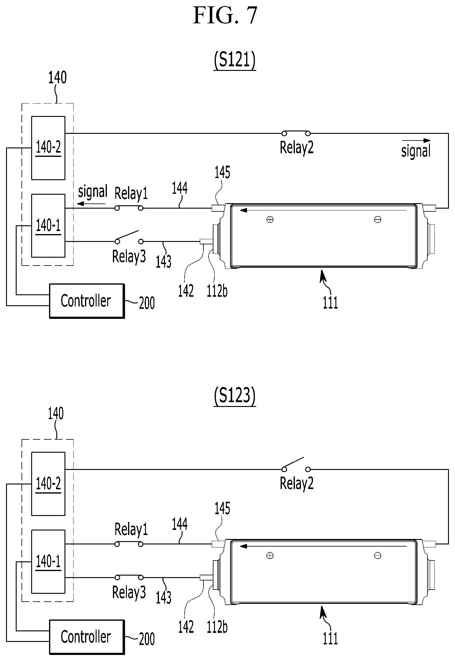 Patent US12347892 Figure 7 – Battery module having a cell-unit monitoring structure and monitoring system thereof