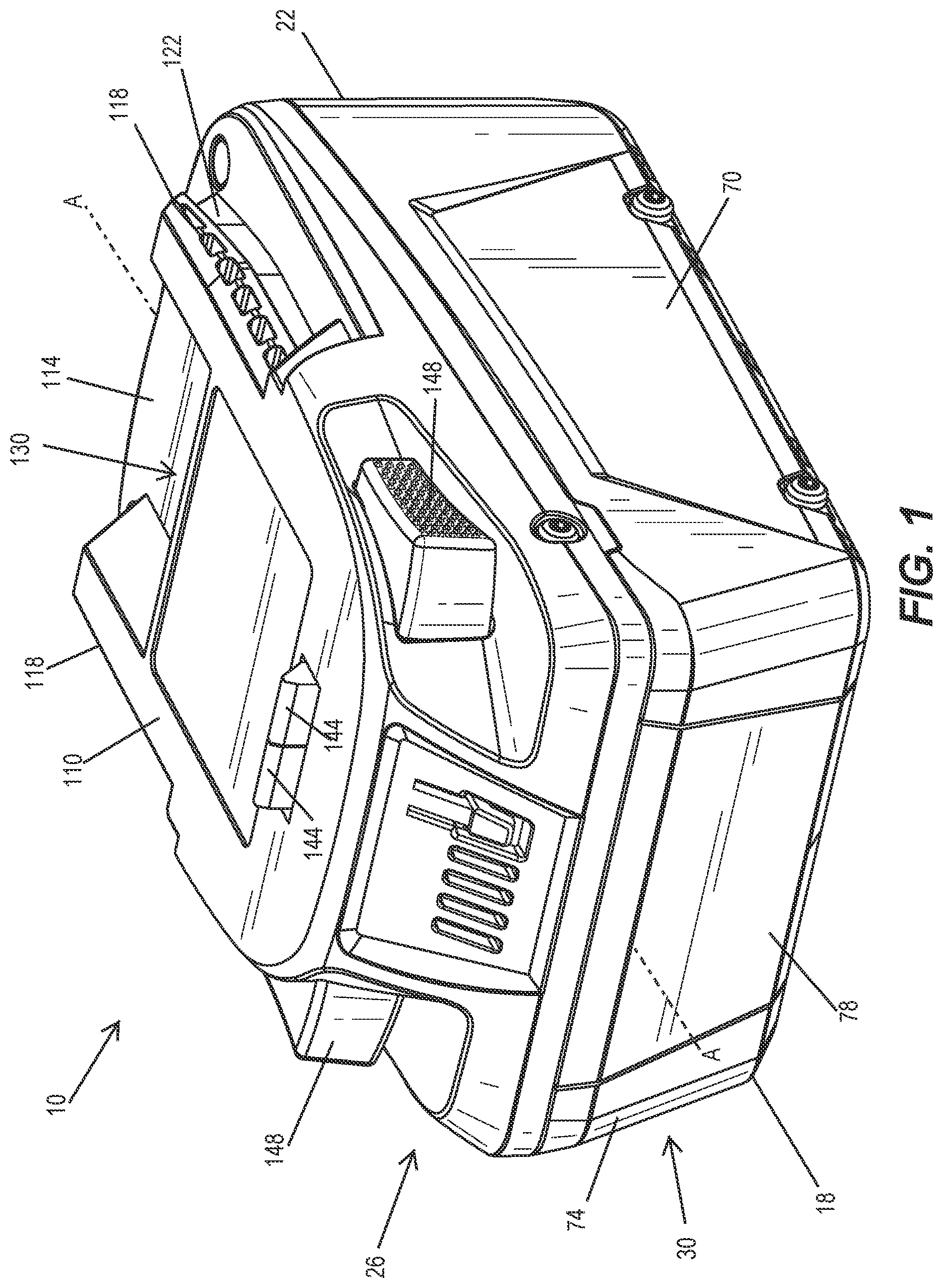 Patent US12347893 Figure 1 – Battery pack