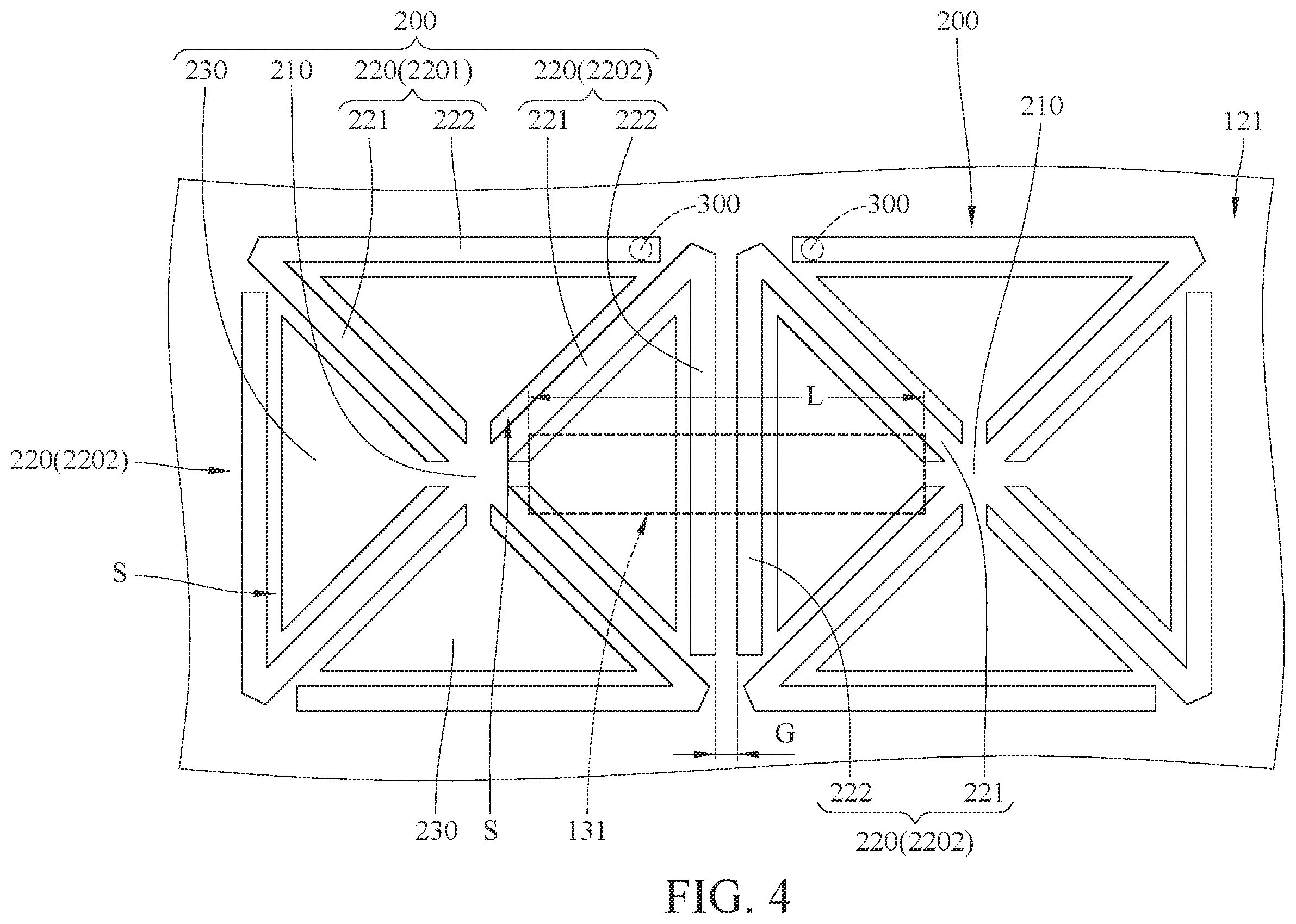 Patent US12347912 Figure 4 – Multi-layered resonator circuit structure and multi-layered filter circuit structure