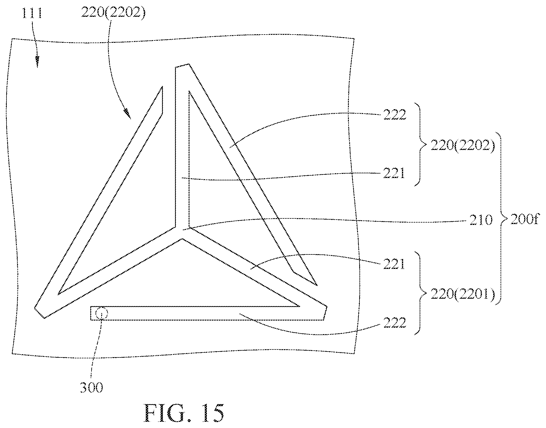 Patent US12347912 Figure 15 – Multi-layered resonator circuit structure and multi-layered filter circuit structure