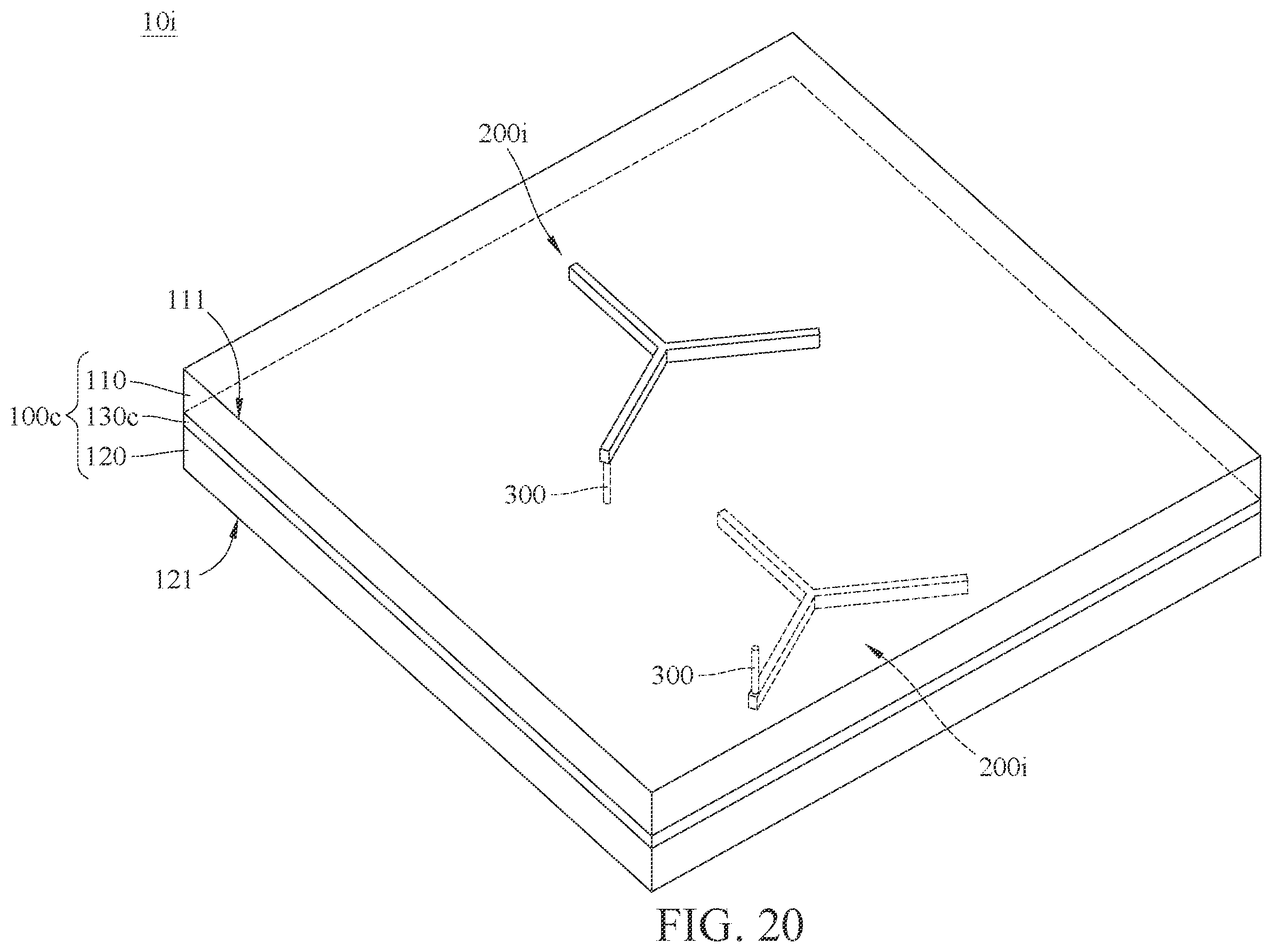Patent US12347912 Figure 20 – Multi-layered resonator circuit structure and multi-layered filter circuit structure