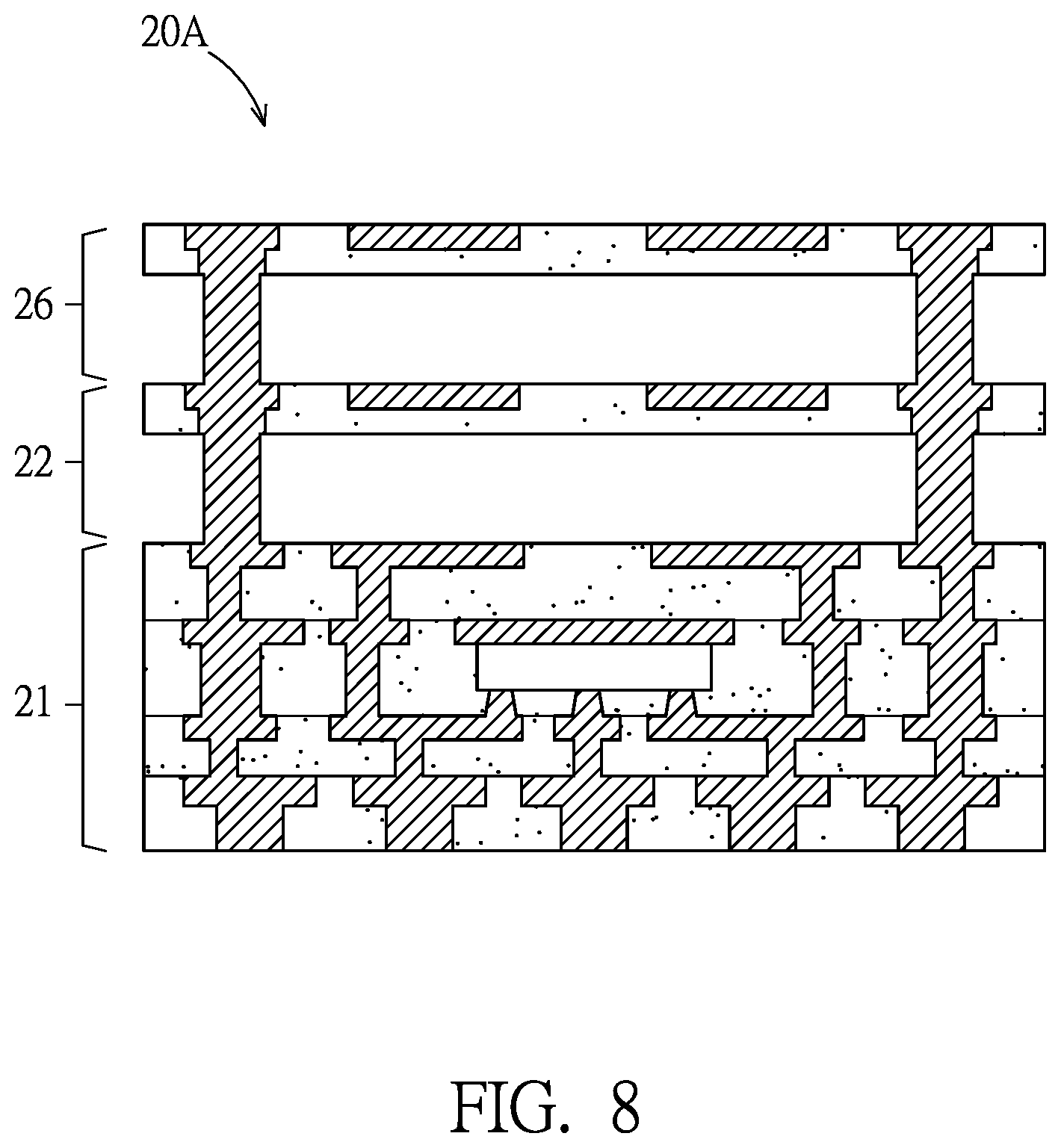 Patent US12347919 Figure 10 – Semiconductor package antenna structure and its manufacturing method