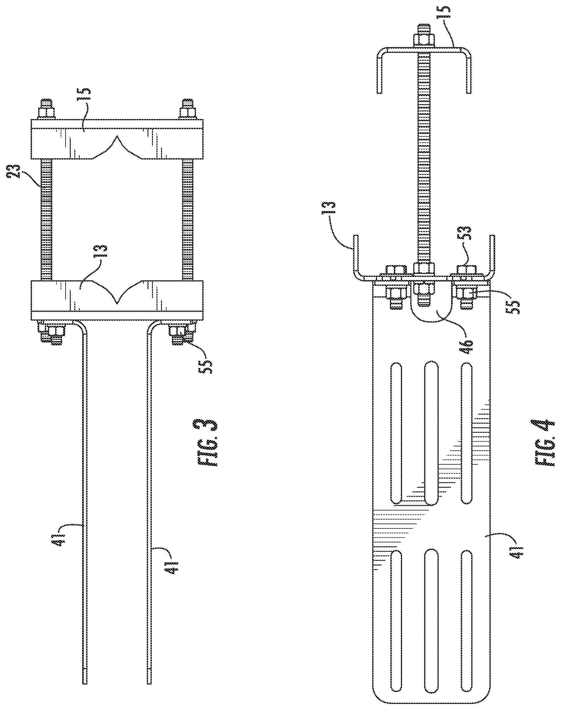 Patent US12347923 Figure 3 – Universal RRU mounting assembly