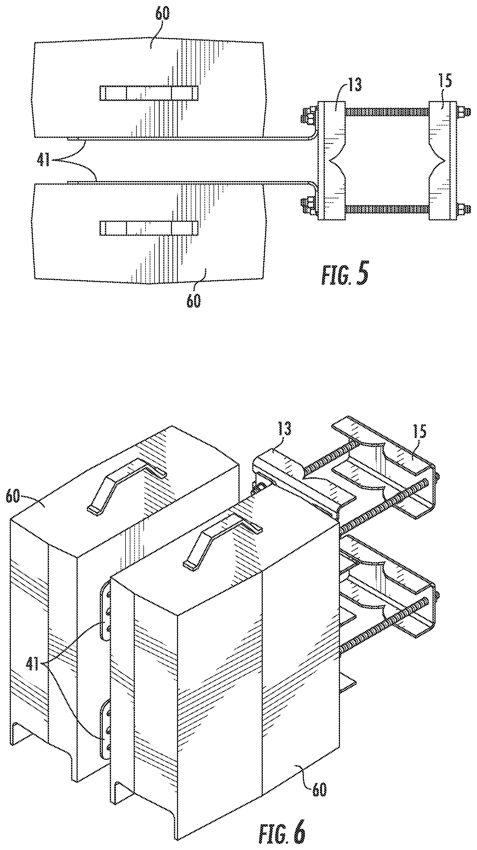 Patent US12347923 Figure 4 – Universal RRU mounting assembly