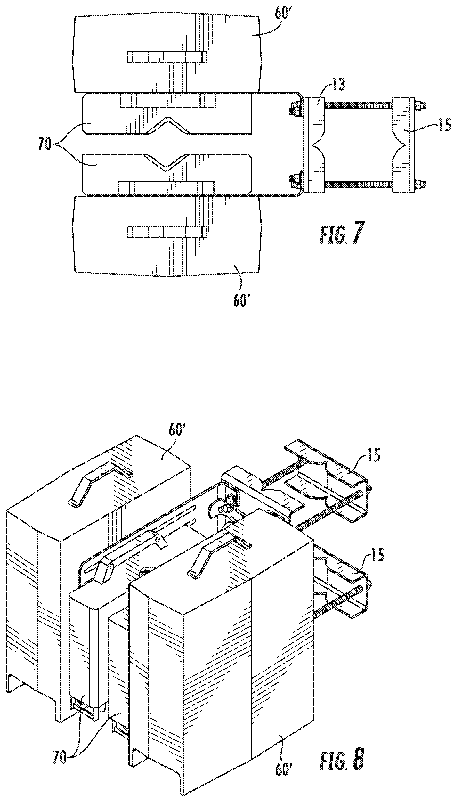 Patent US12347923 Figure 5 – Universal RRU mounting assembly